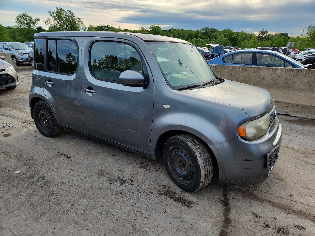2010 Nissan Cube Silver vin: JN8AZ2KR8AT162173
