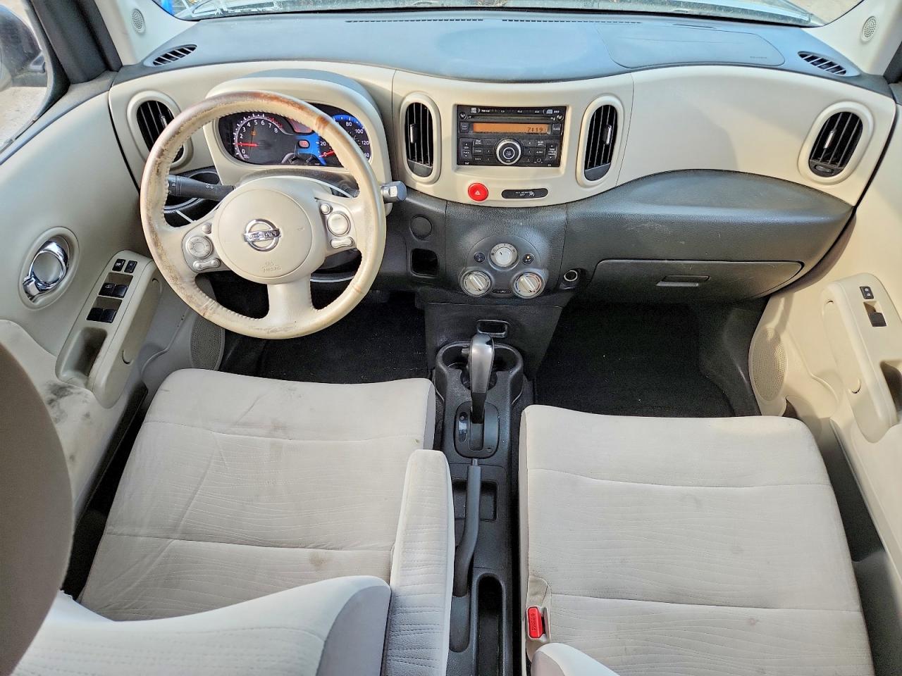 2010 Nissan Cube Silver vin: JN8AZ2KR8AT162173