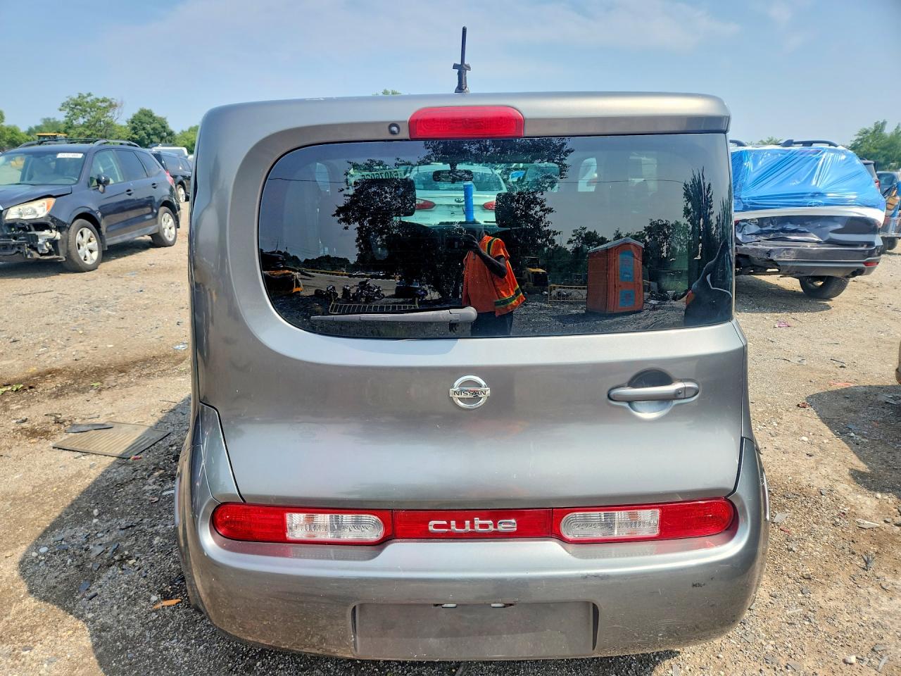2012 Nissan Cube 1.8 Серый vin: JN8AZ2KR8CT251373