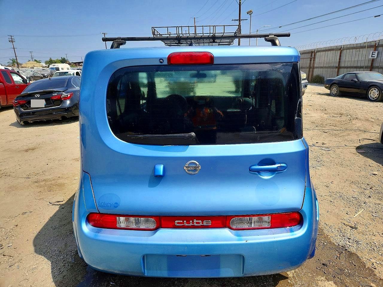 2012 Nissan Cube 1.8 Blue vin: JN8AZ2KR8CT252295