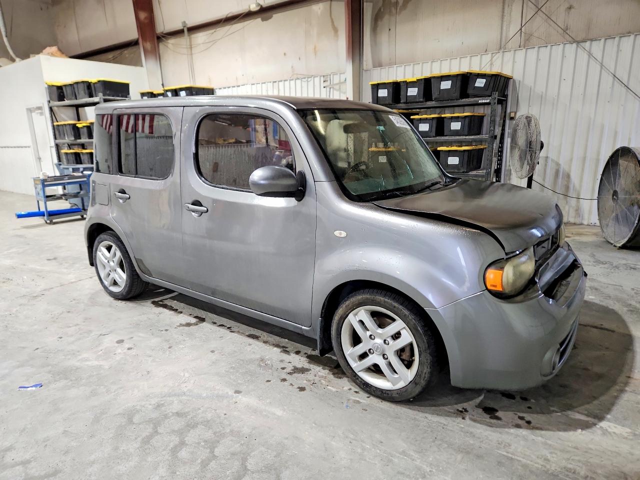 2010 Nissan Cube 1.8 Gray vin: JN8AZ2KR9AT152901