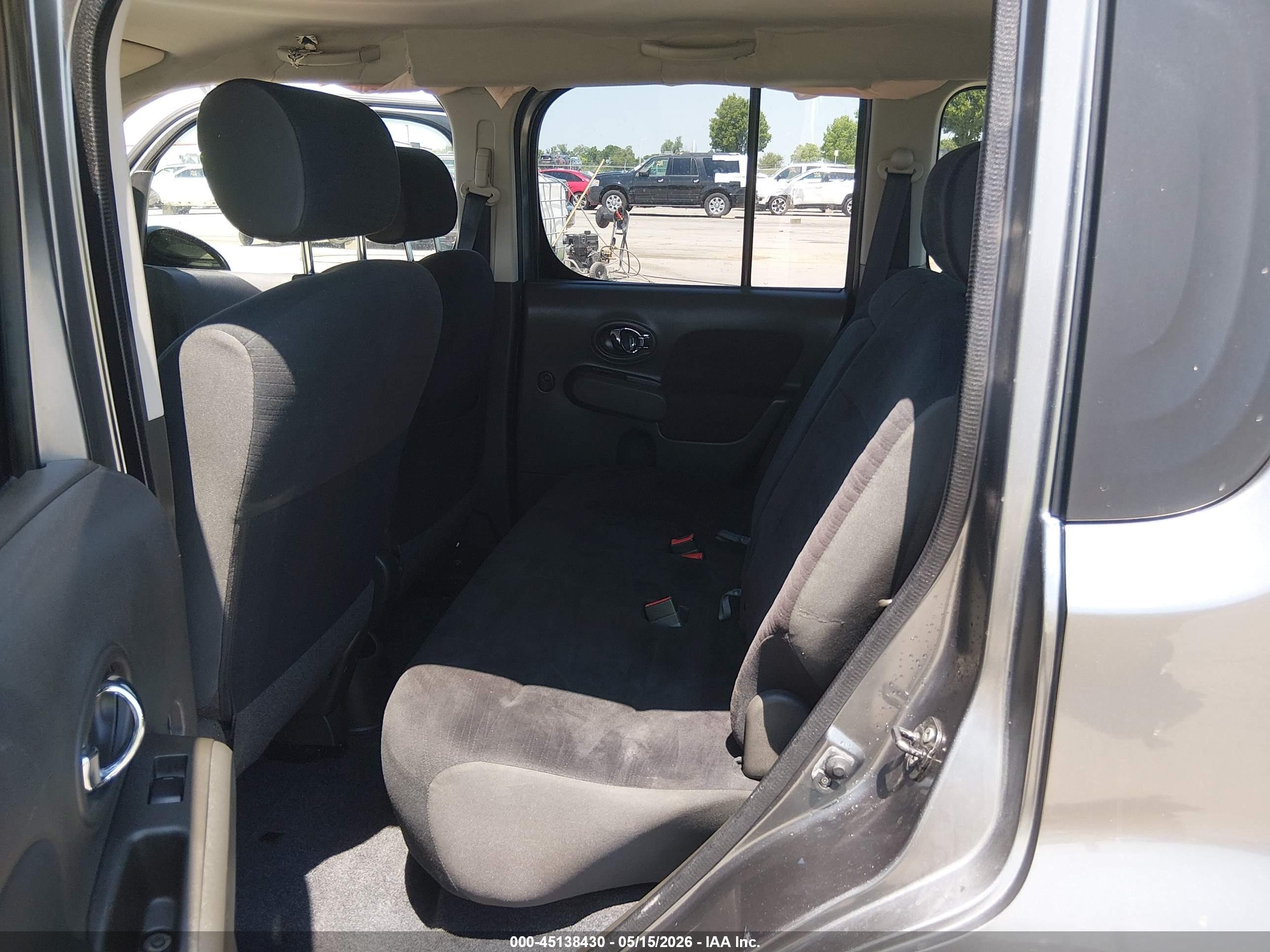 2012 Nissan Cube 1.8 Sl Gray vin: JN8AZ2KR9CT250197
