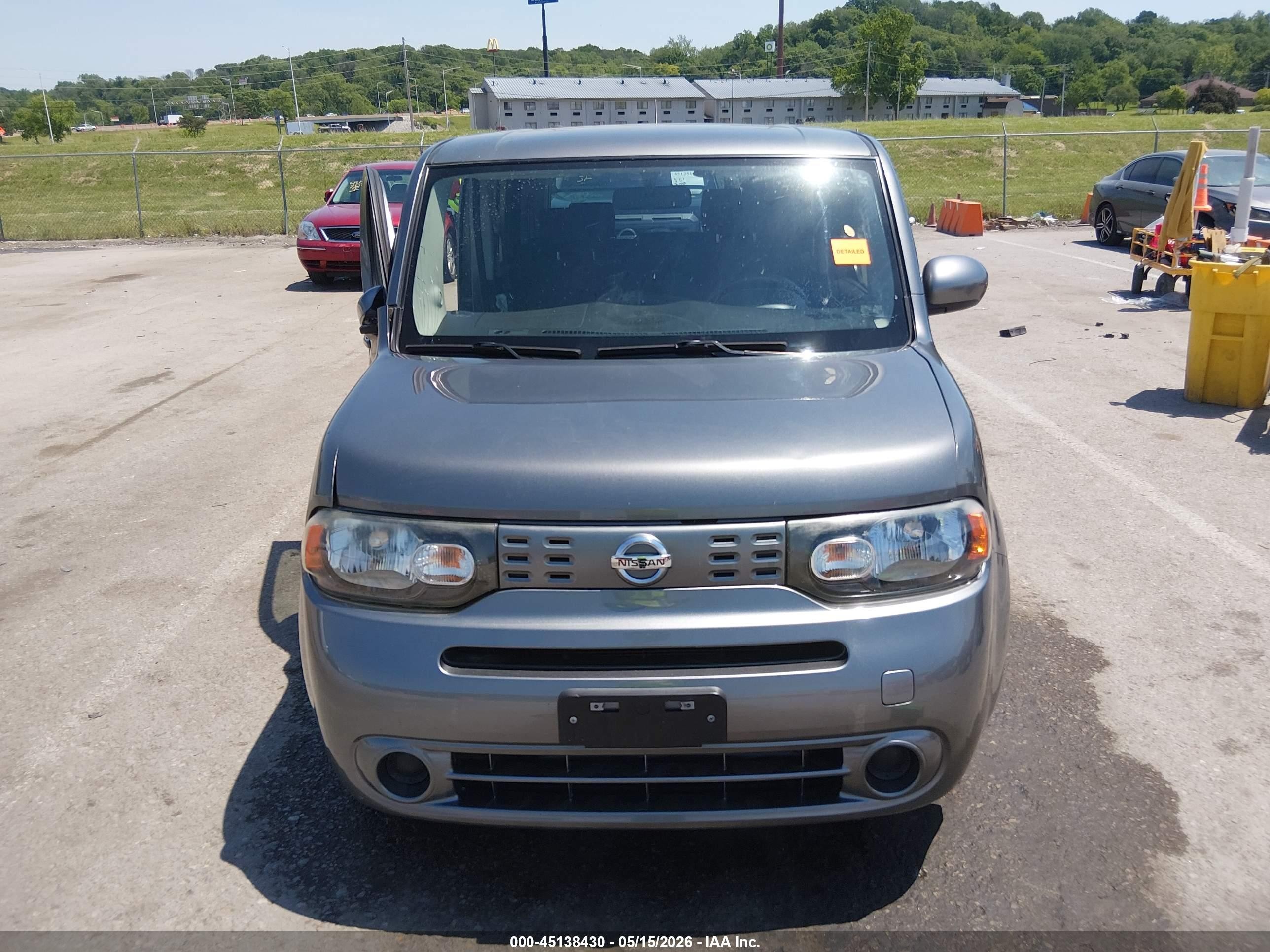 2012 Nissan Cube 1.8 Sl Gray vin: JN8AZ2KR9CT250197