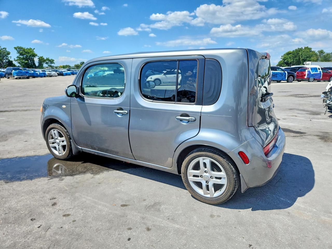 2010 Nissan Cube Gray vin: JN8AZ2KRXAT160456
