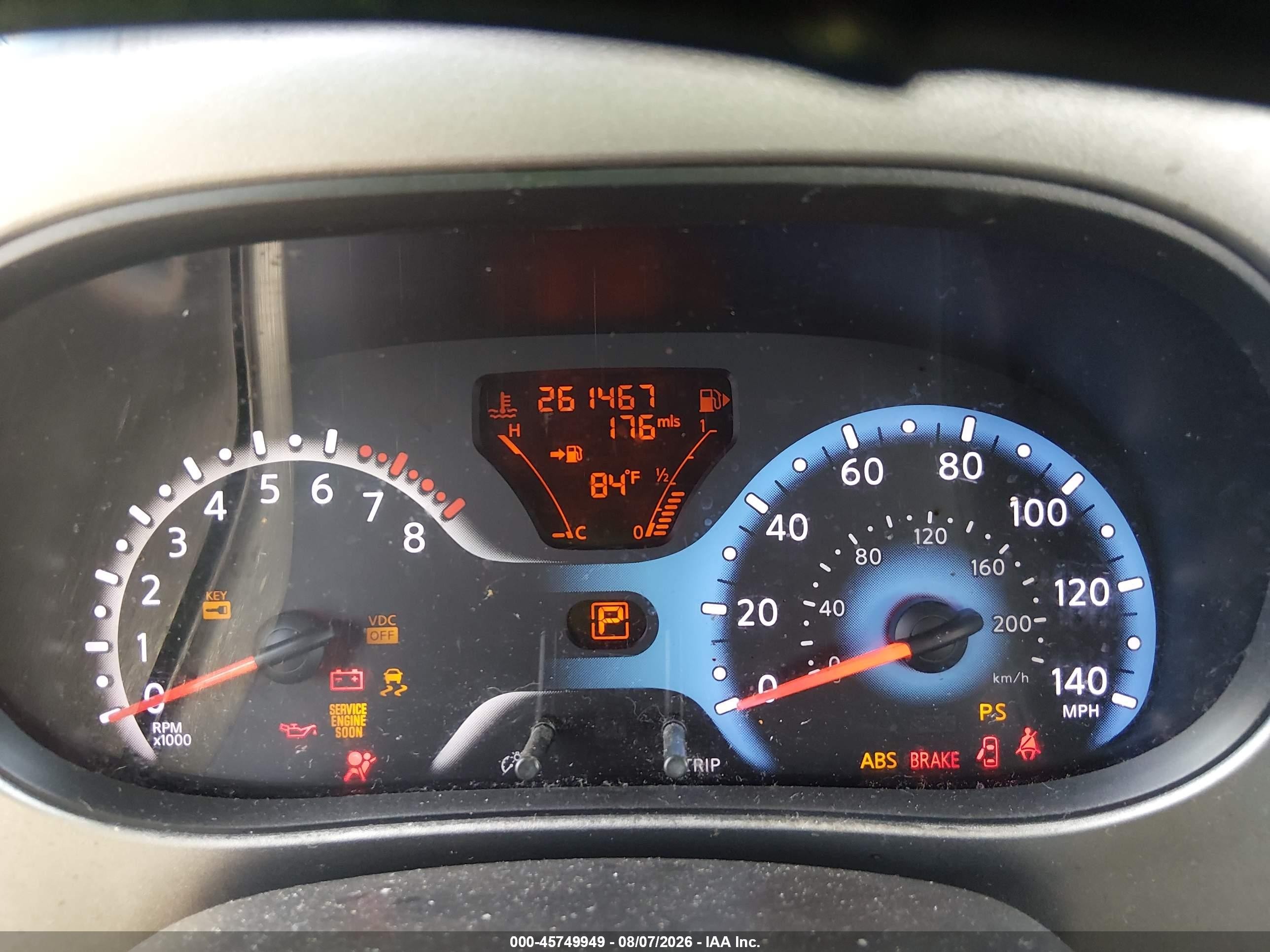 2010 Nissan Cube 1.8 Krom Gray vin: JN8AZ2KRXAT165656