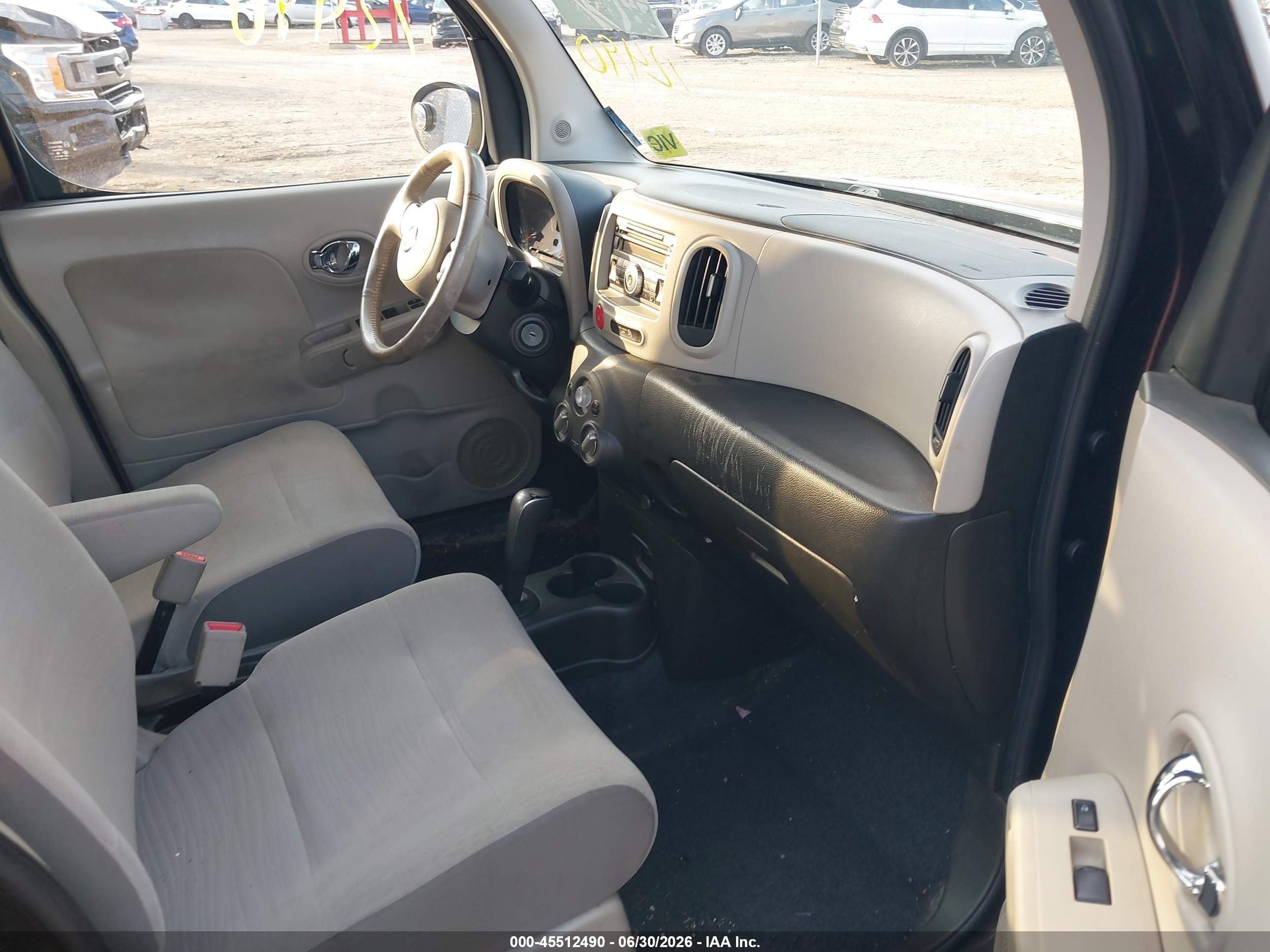 2010 Nissan Cube 1.8s Brown vin: JN8AZ2KRXAT166452