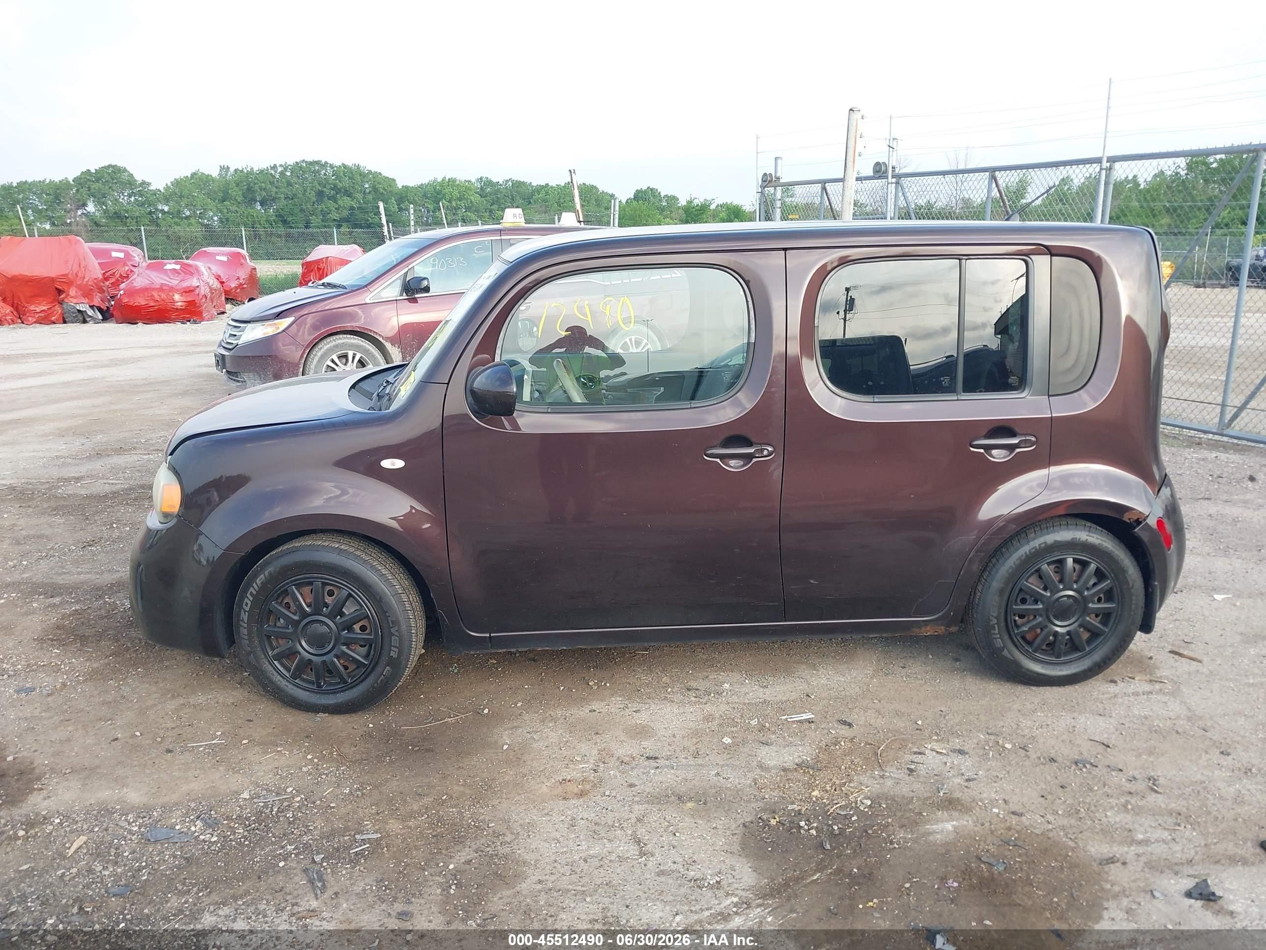 2010 Nissan Cube 1.8s Brown vin: JN8AZ2KRXAT166452