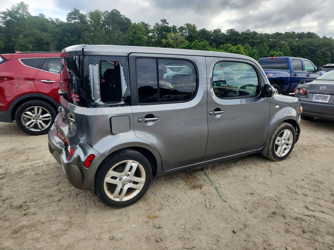 2012 Nissan Cube 1.8 Gray vin: JN8AZ2KRXCT254064