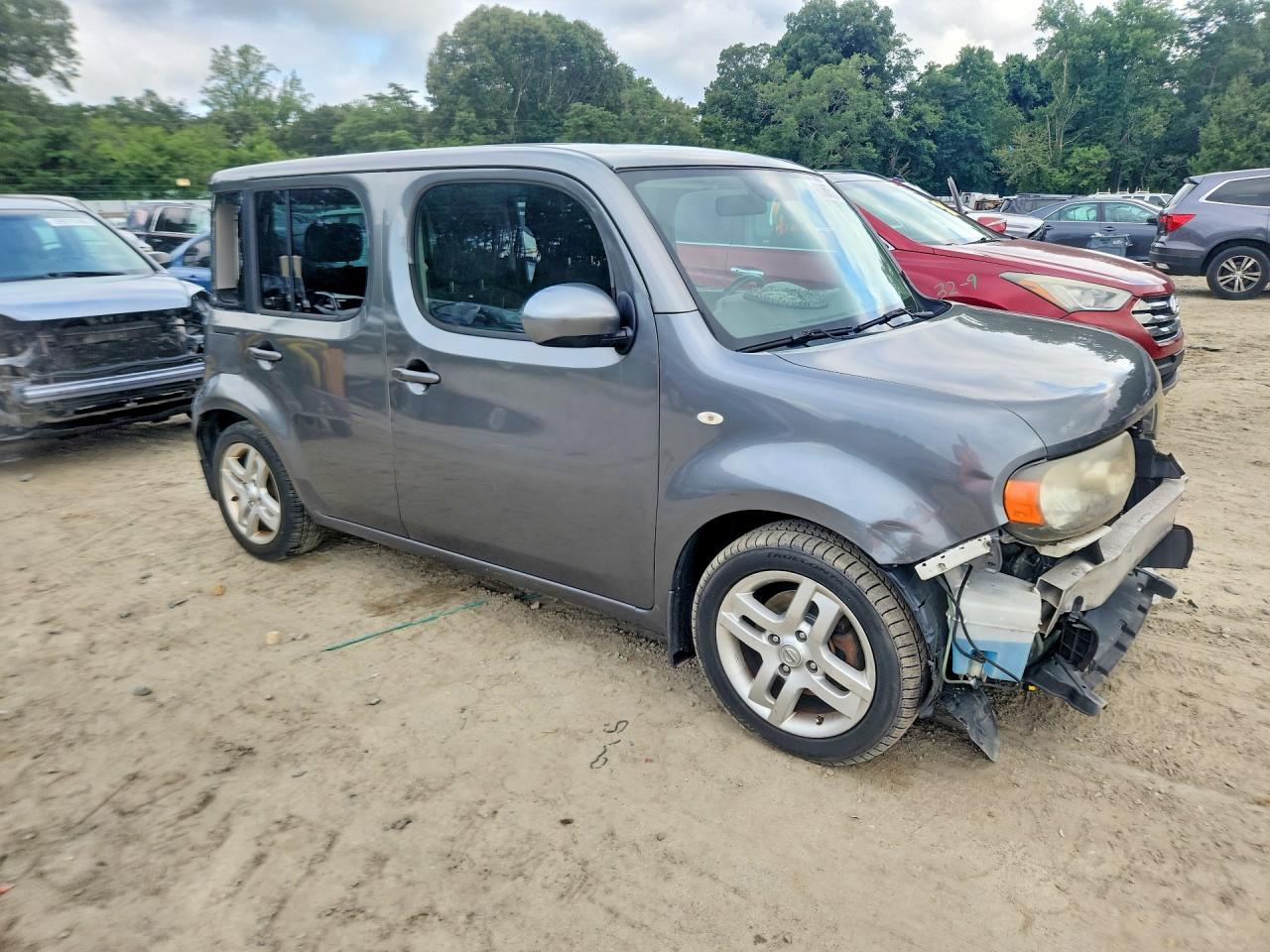 2012 Nissan Cube 1.8 Gray vin: JN8AZ2KRXCT254064