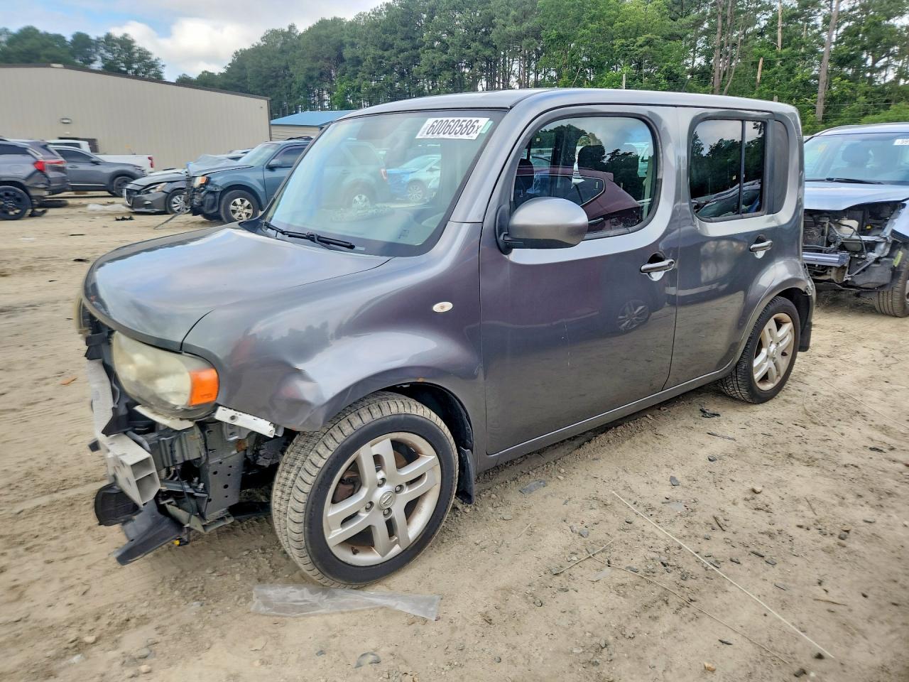 2012 Nissan Cube 1.8 Gray vin: JN8AZ2KRXCT254064