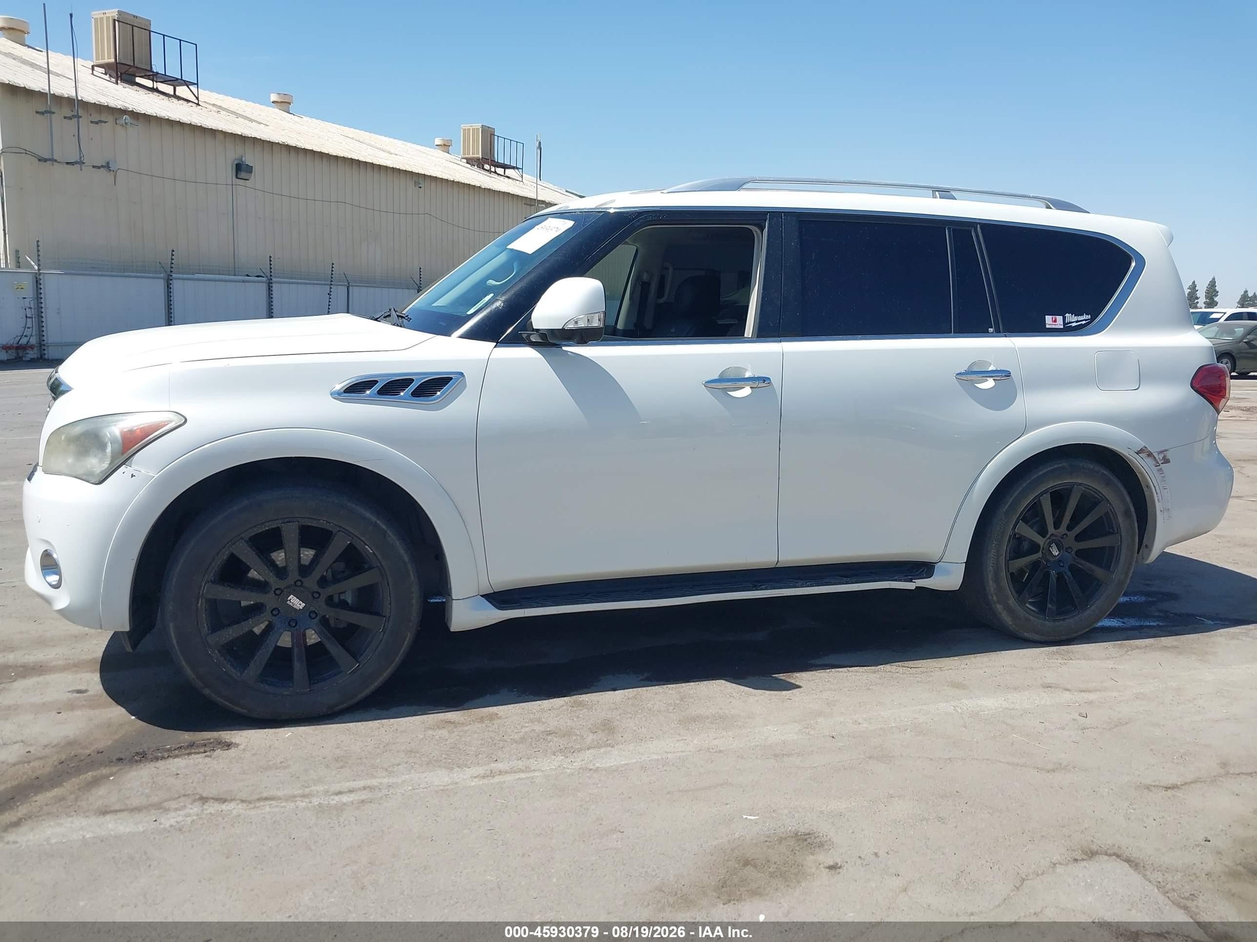 2011 Infiniti Qx56   Cream vin: JN8AZ2NC0B9301024