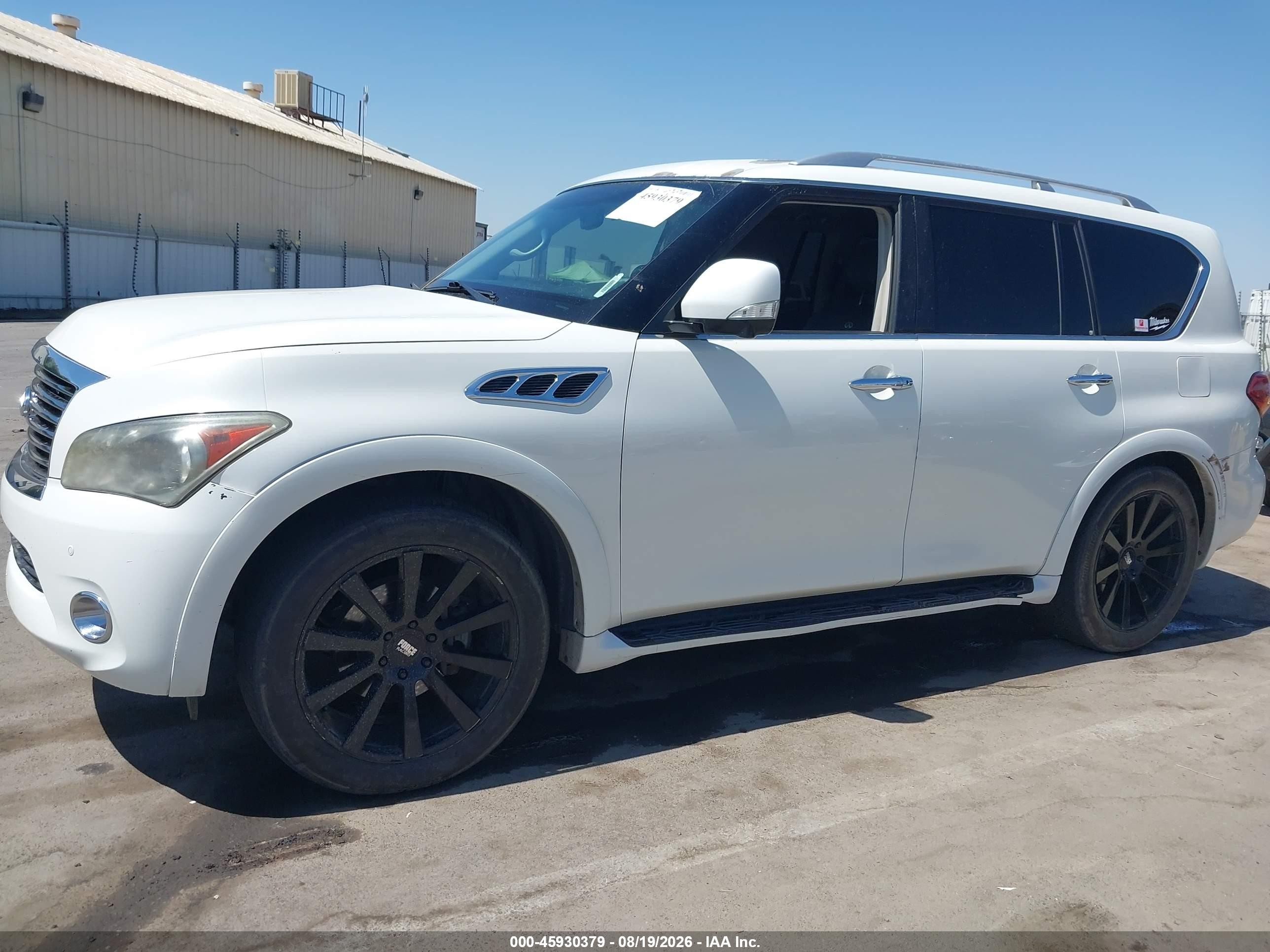 2011 Infiniti Qx56   Cream vin: JN8AZ2NC0B9301024