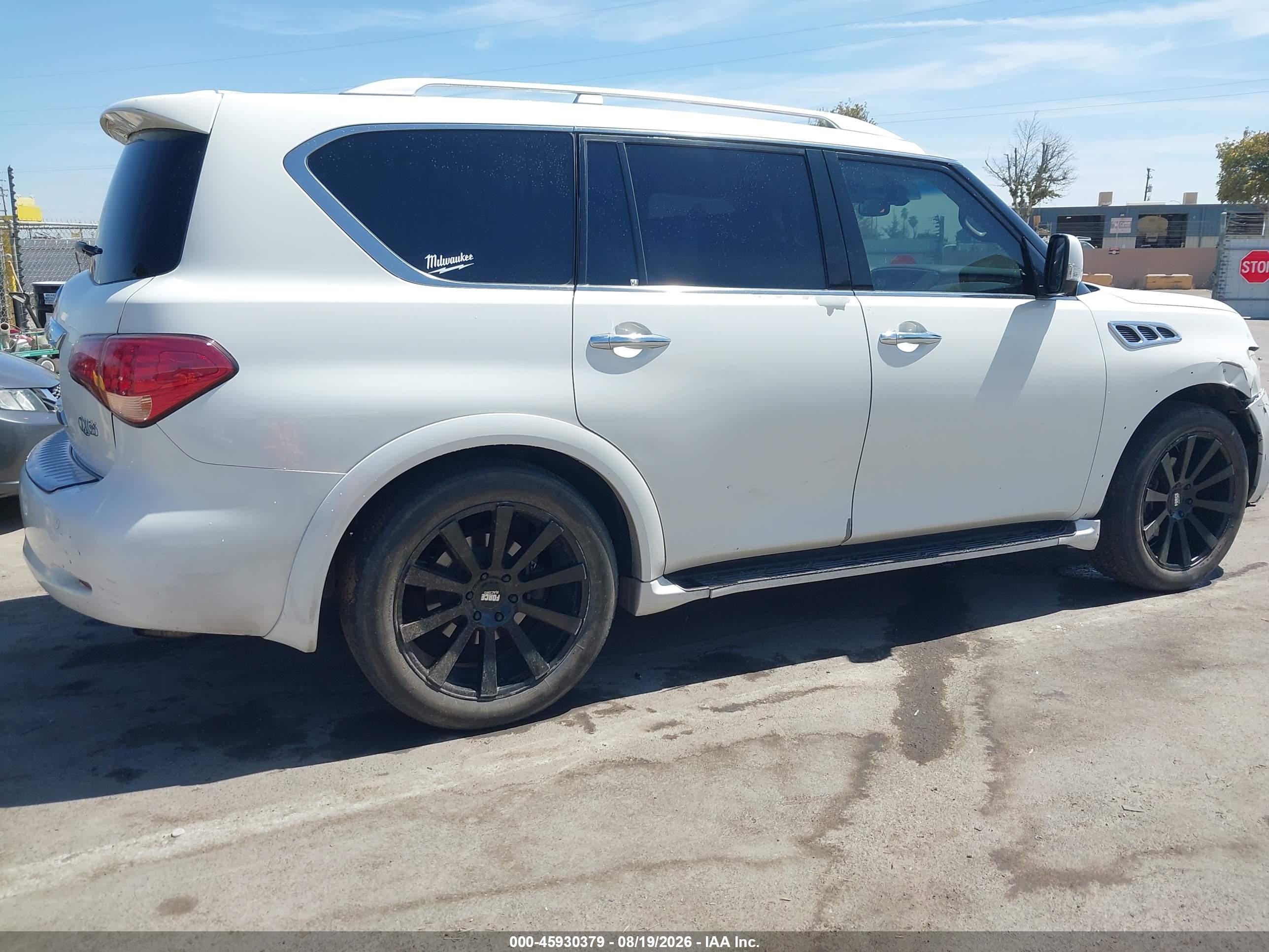 2011 Infiniti Qx56   Cream vin: JN8AZ2NC0B9301024