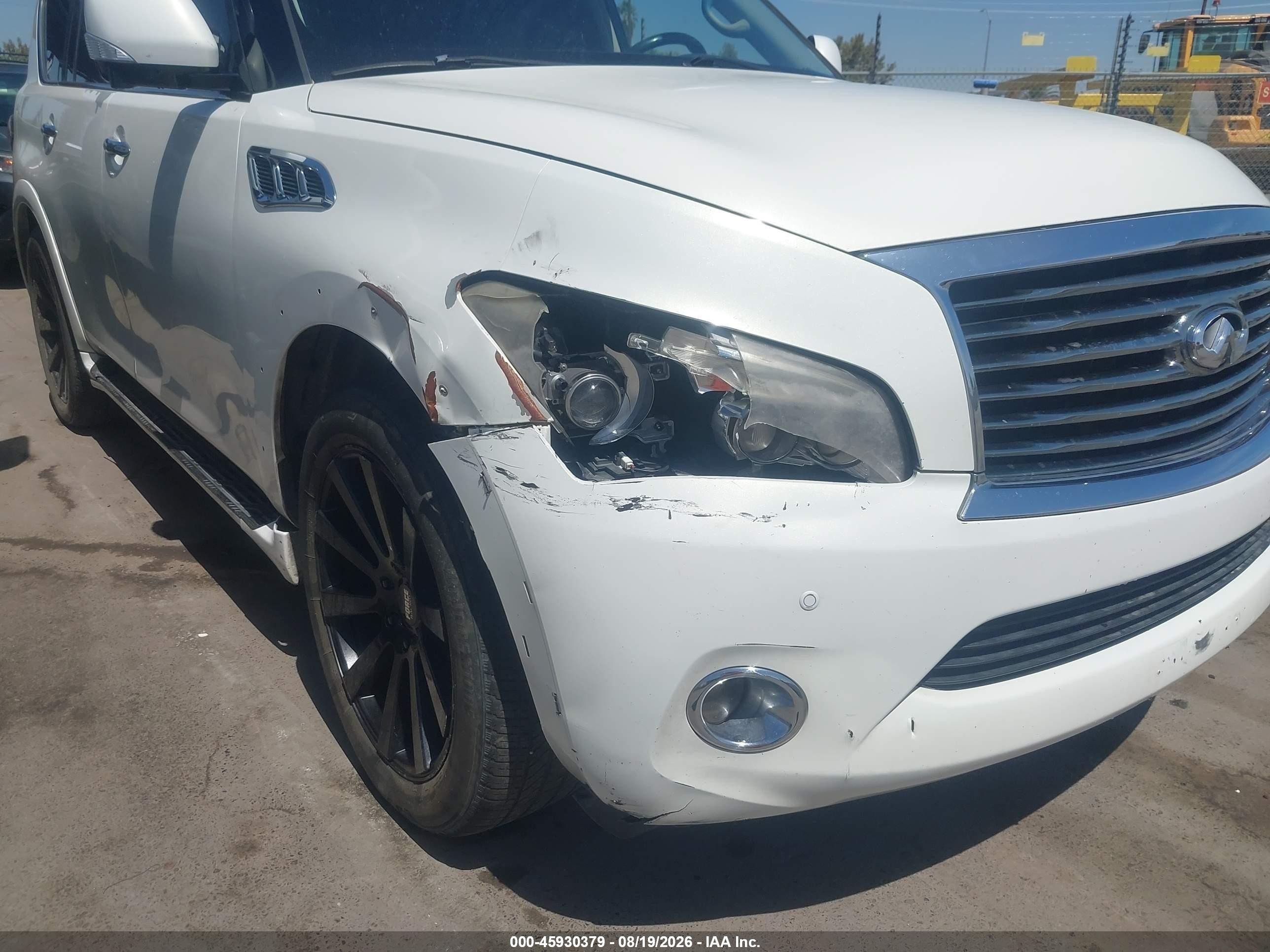 2011 Infiniti Qx56   Cream vin: JN8AZ2NC0B9301024