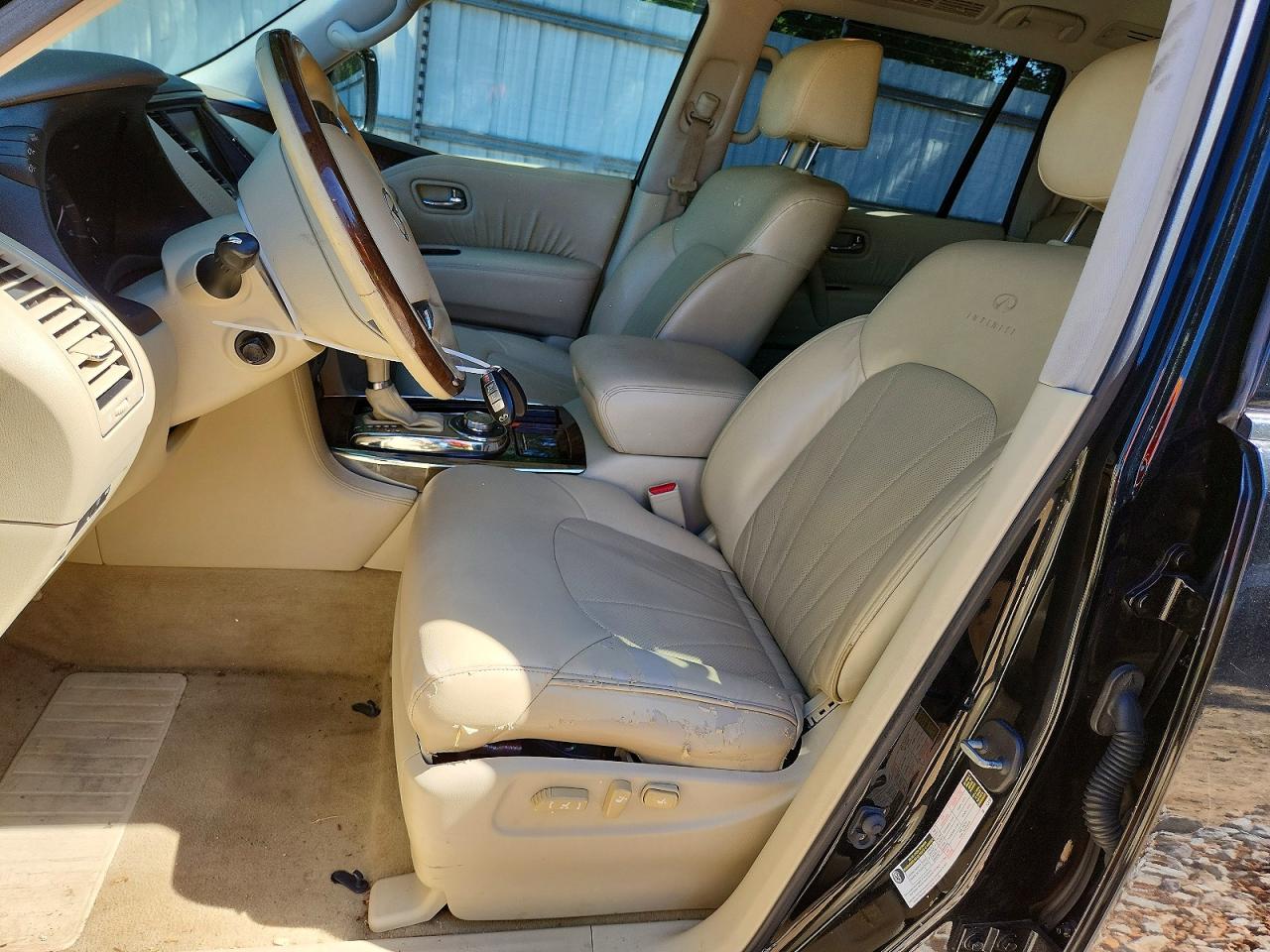 2011 Infiniti Qx56 Base Black vin: JN8AZ2NC1B9300626