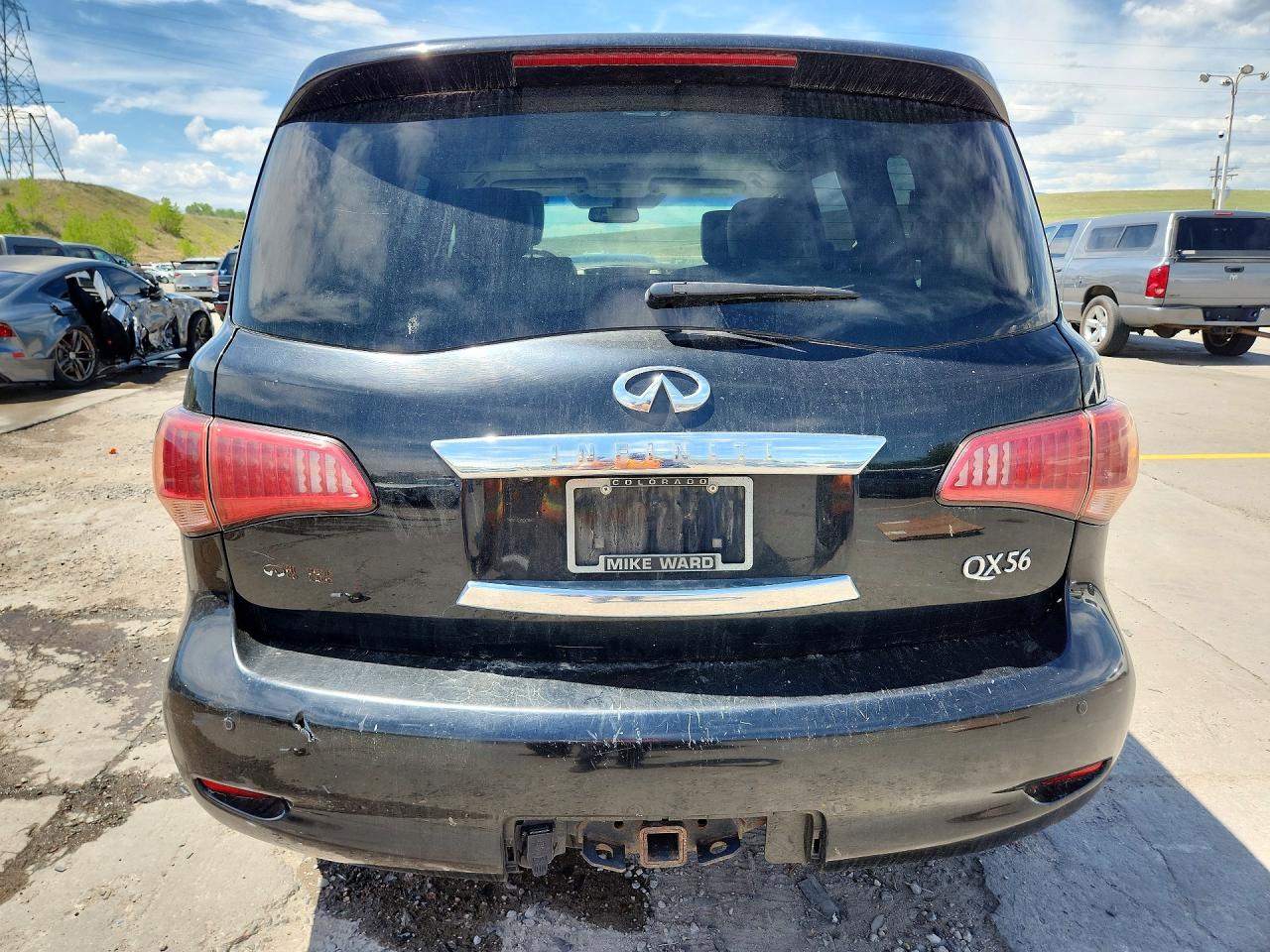 2013 Infiniti Qx56 Base Black vin: JN8AZ2NC1D9330700