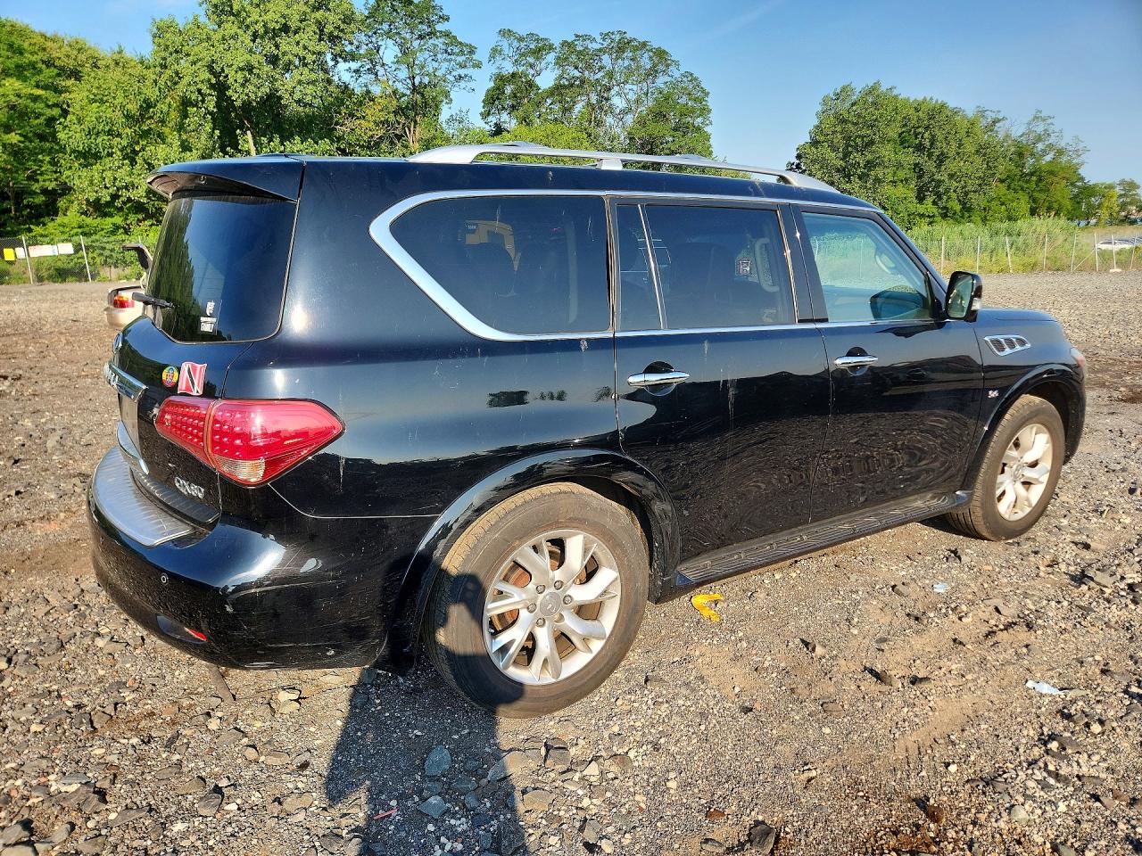 2014 Infiniti Qx80 Base Black vin: JN8AZ2NC1E9352049