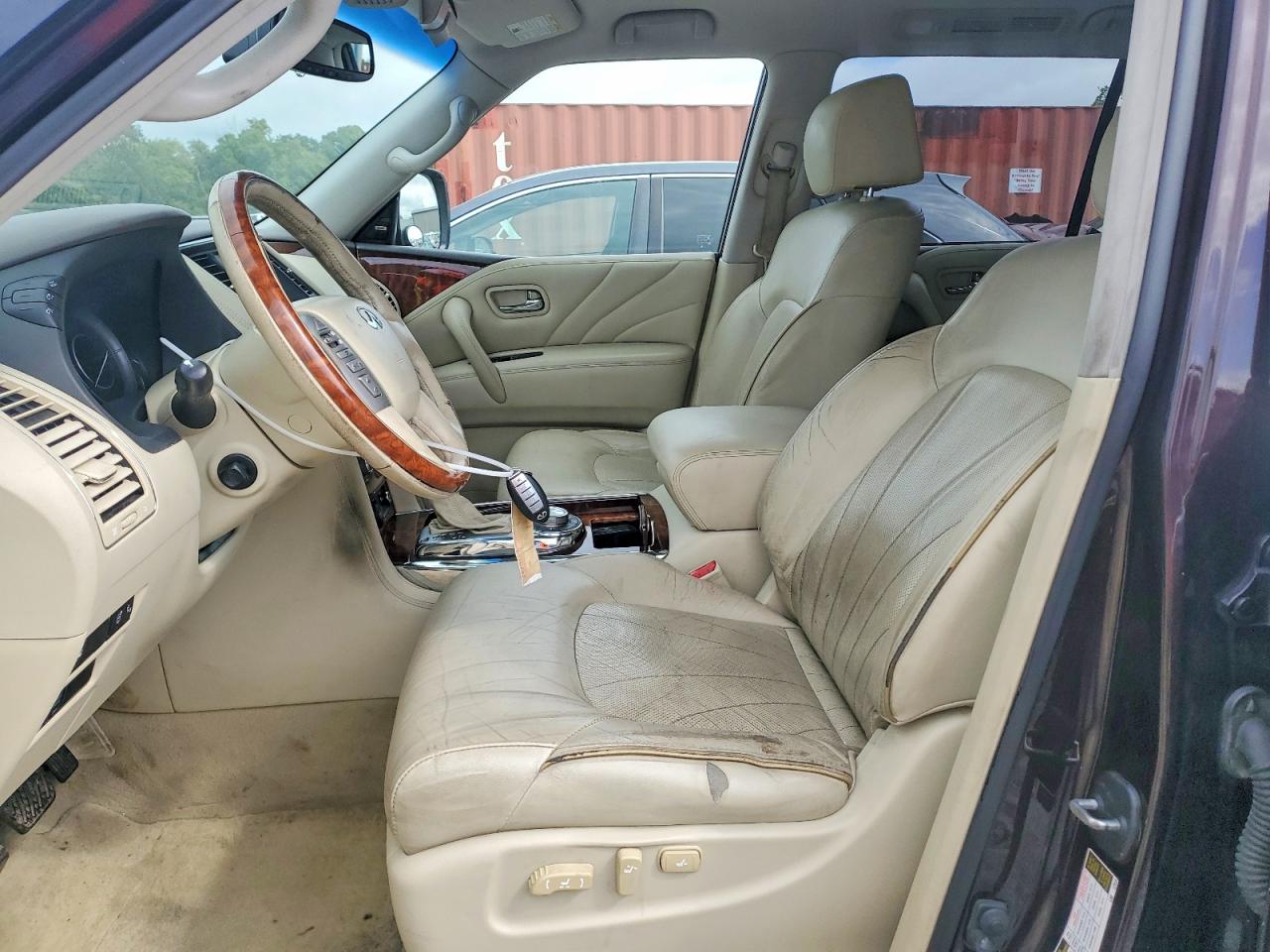2015 Infiniti Qx80 Base Purple vin: JN8AZ2NC1F9370763
