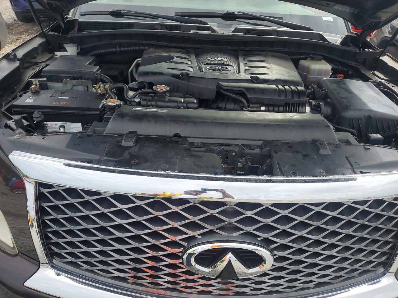 2015 Infiniti Qx80 Base Purple vin: JN8AZ2NC1F9370763