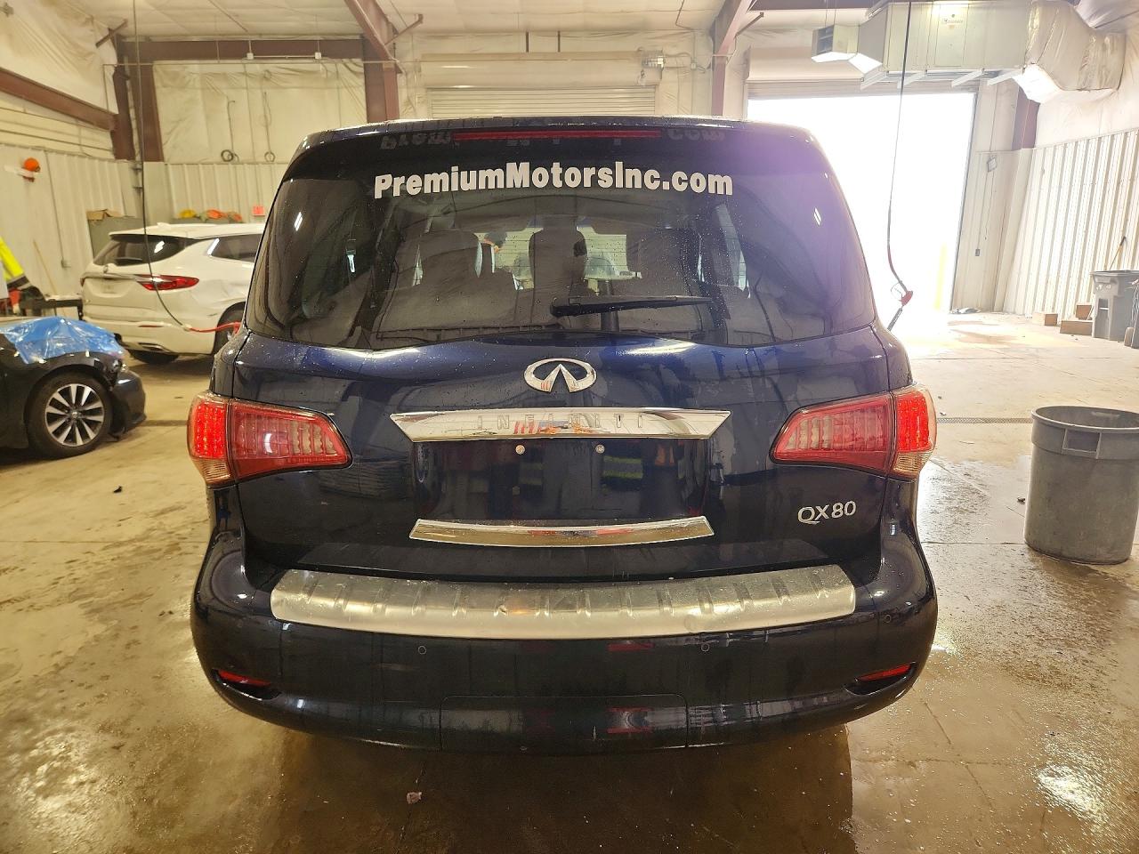 2015 Infiniti Qx80 Base Blue vin: JN8AZ2NC1F9372240