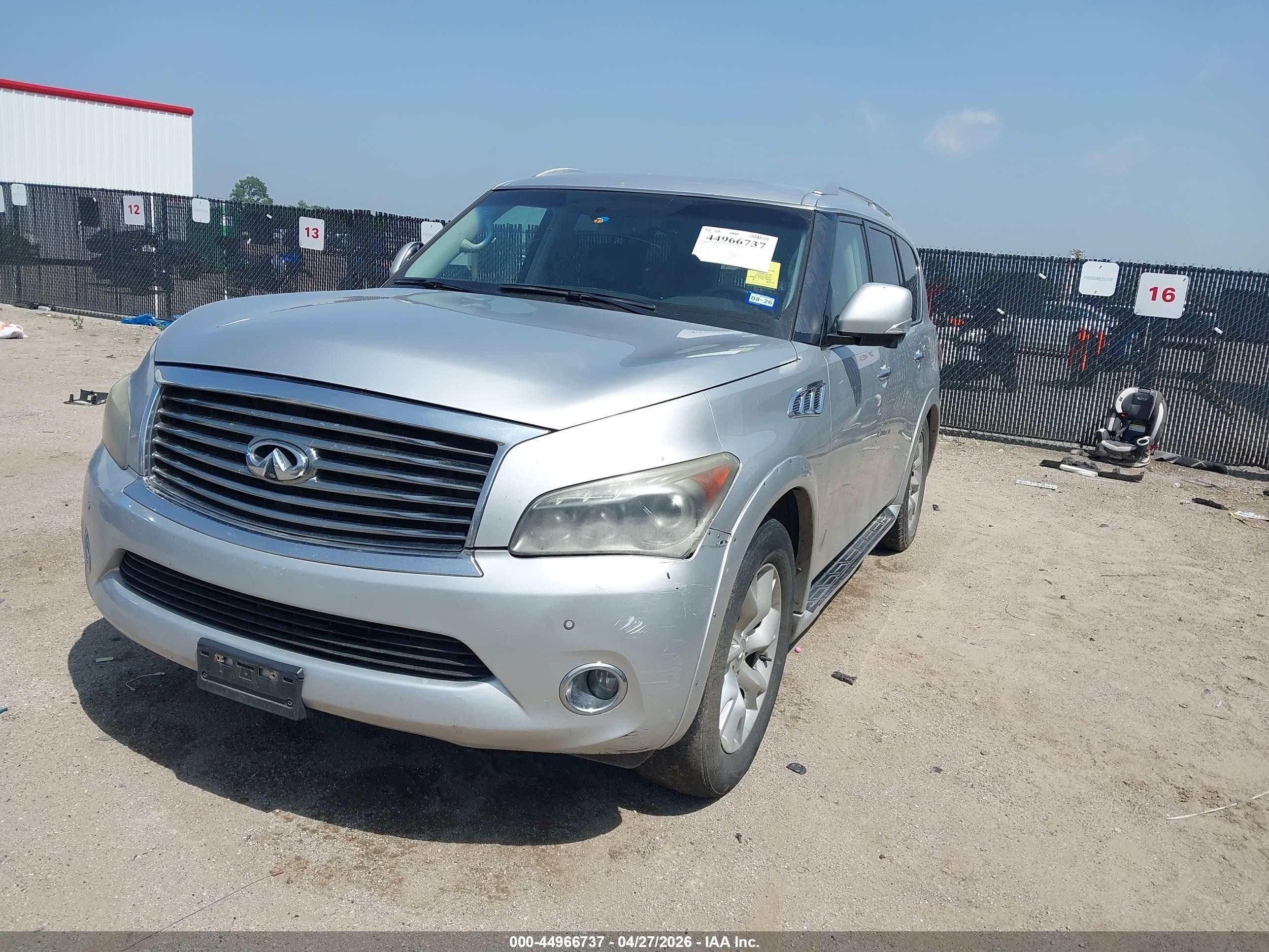 2011 Infiniti Qx56   Silver vin: JN8AZ2NC2B9301090