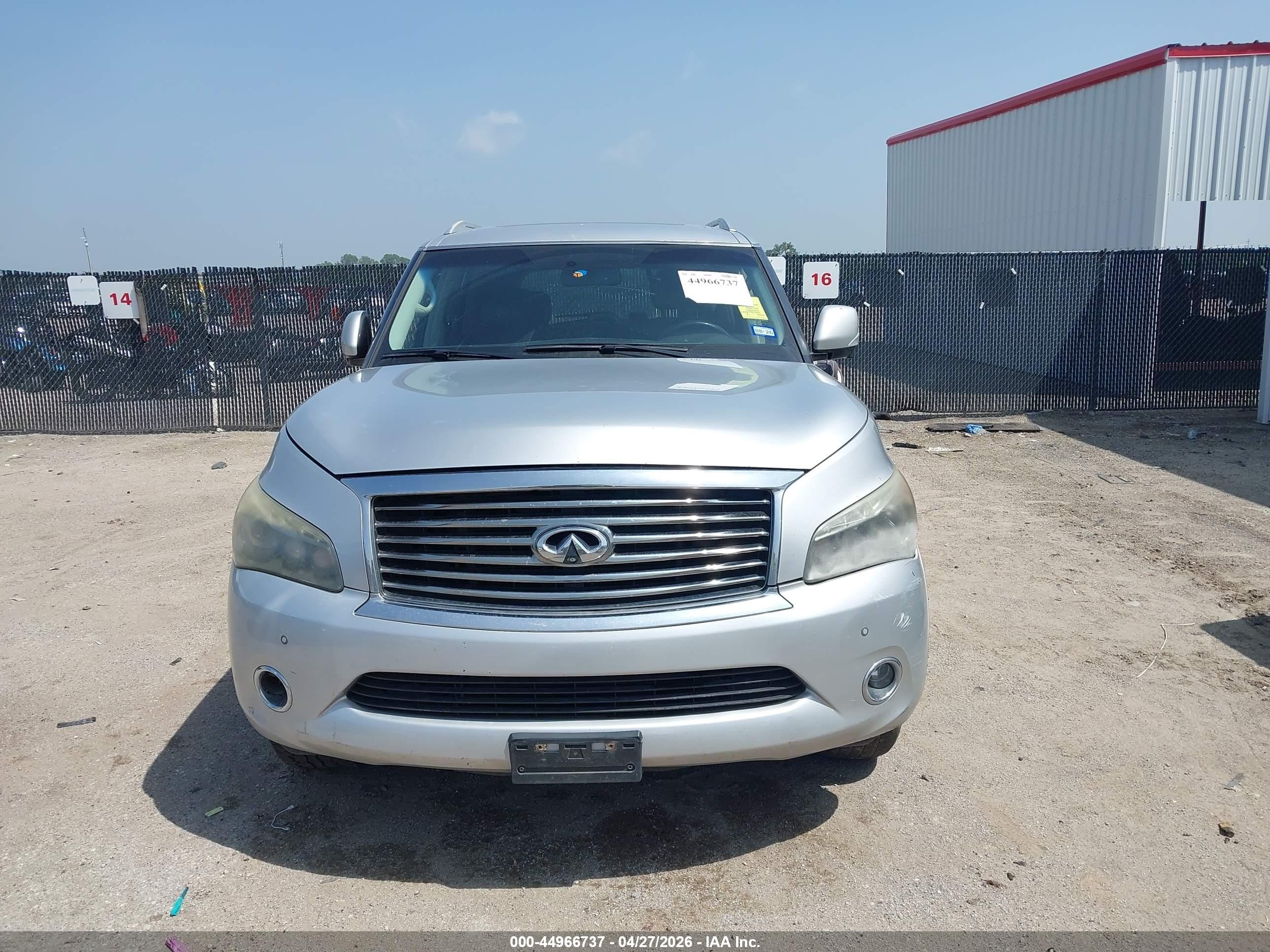 2011 Infiniti Qx56   Silver vin: JN8AZ2NC2B9301090