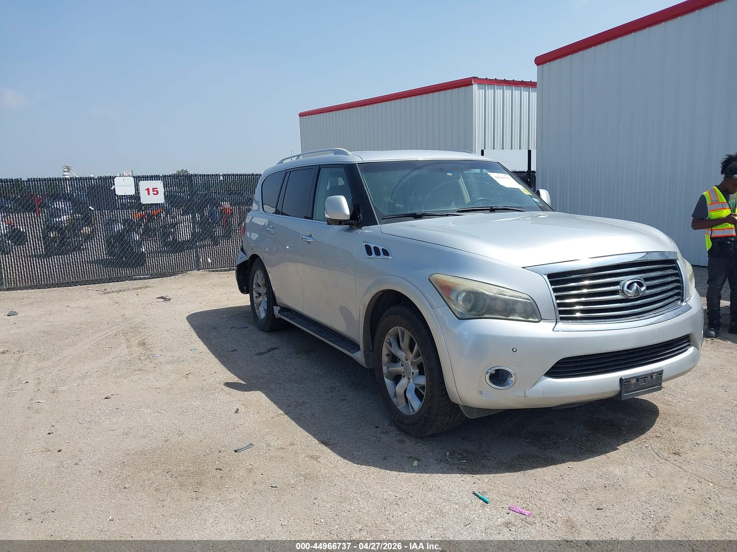 2011 Infiniti Qx56   Silver vin: JN8AZ2NC2B9301090