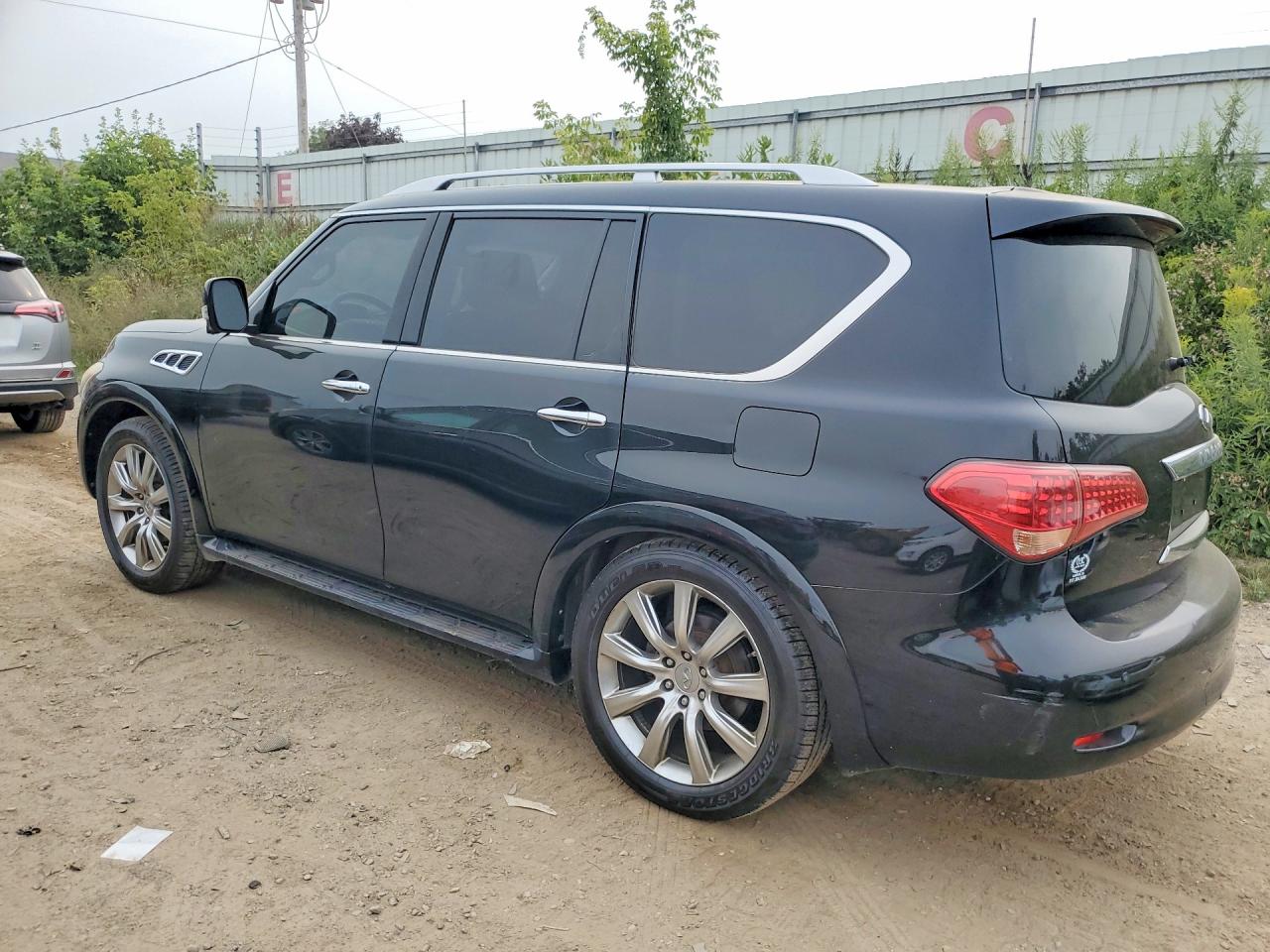 2013 Infiniti Qx56 Base Black vin: JN8AZ2NC2D9330267