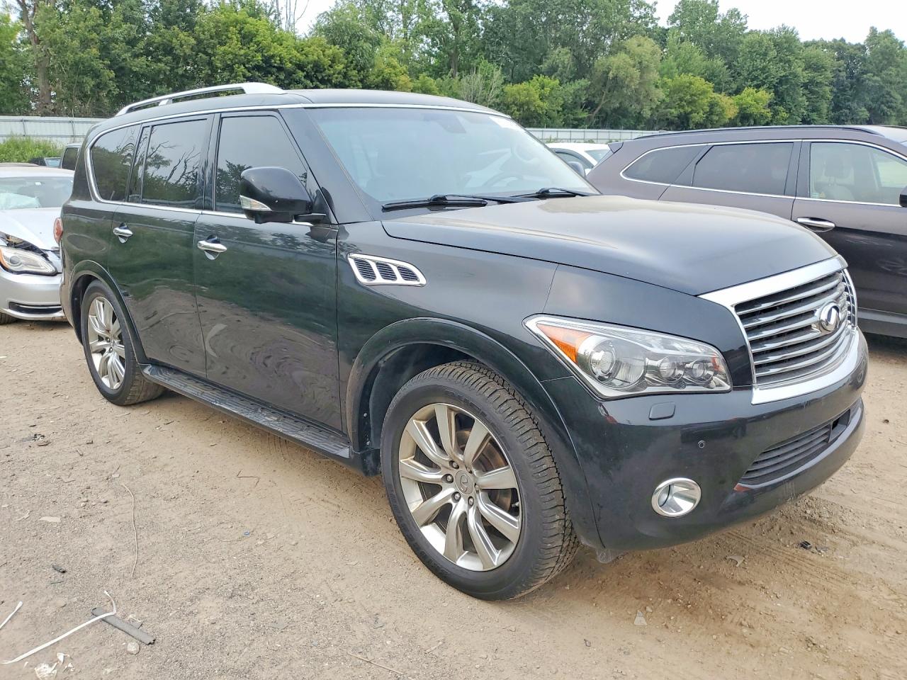 2013 Infiniti Qx56 Base Black vin: JN8AZ2NC2D9330267
