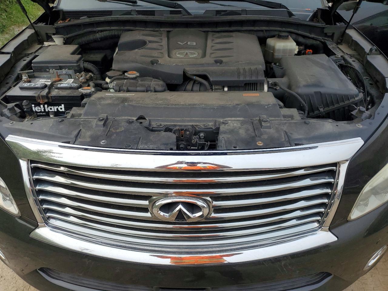 2013 Infiniti Qx56 Base Black vin: JN8AZ2NC2D9330267