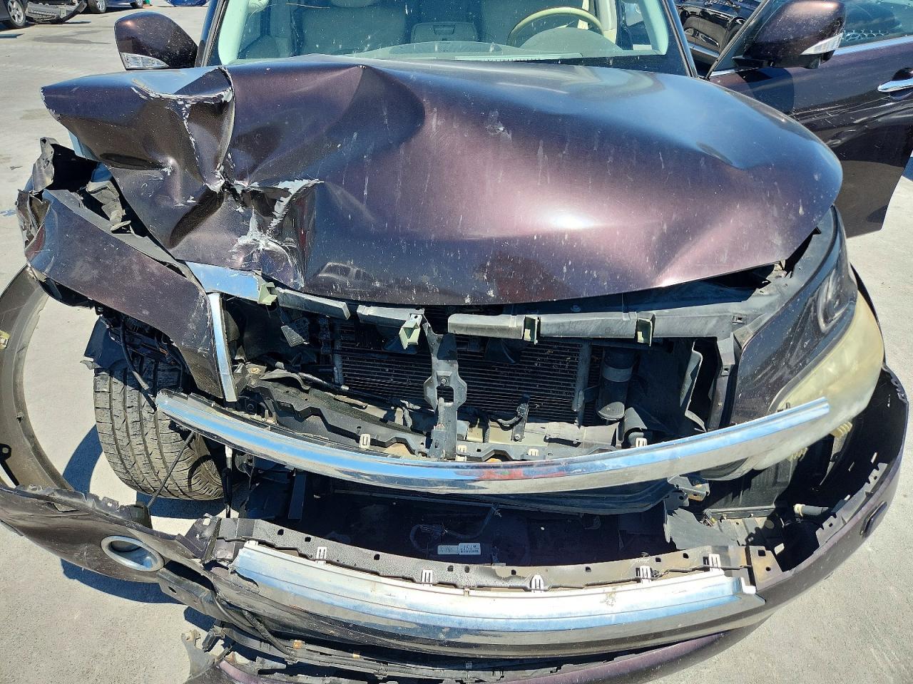 2012 Infiniti Qx56 Base Purple vin: JN8AZ2NC3C9316540
