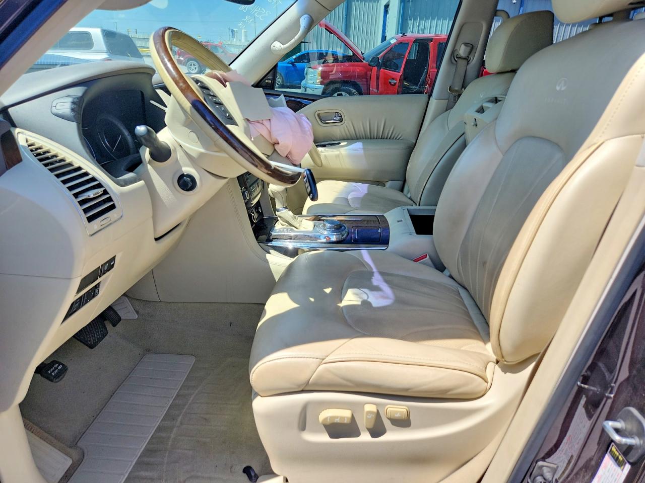 2012 Infiniti Qx56 Base Purple vin: JN8AZ2NC3C9316540