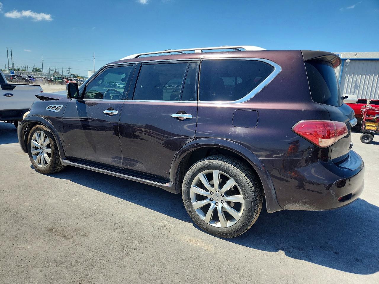 2012 Infiniti Qx56 Base Purple vin: JN8AZ2NC3C9316540