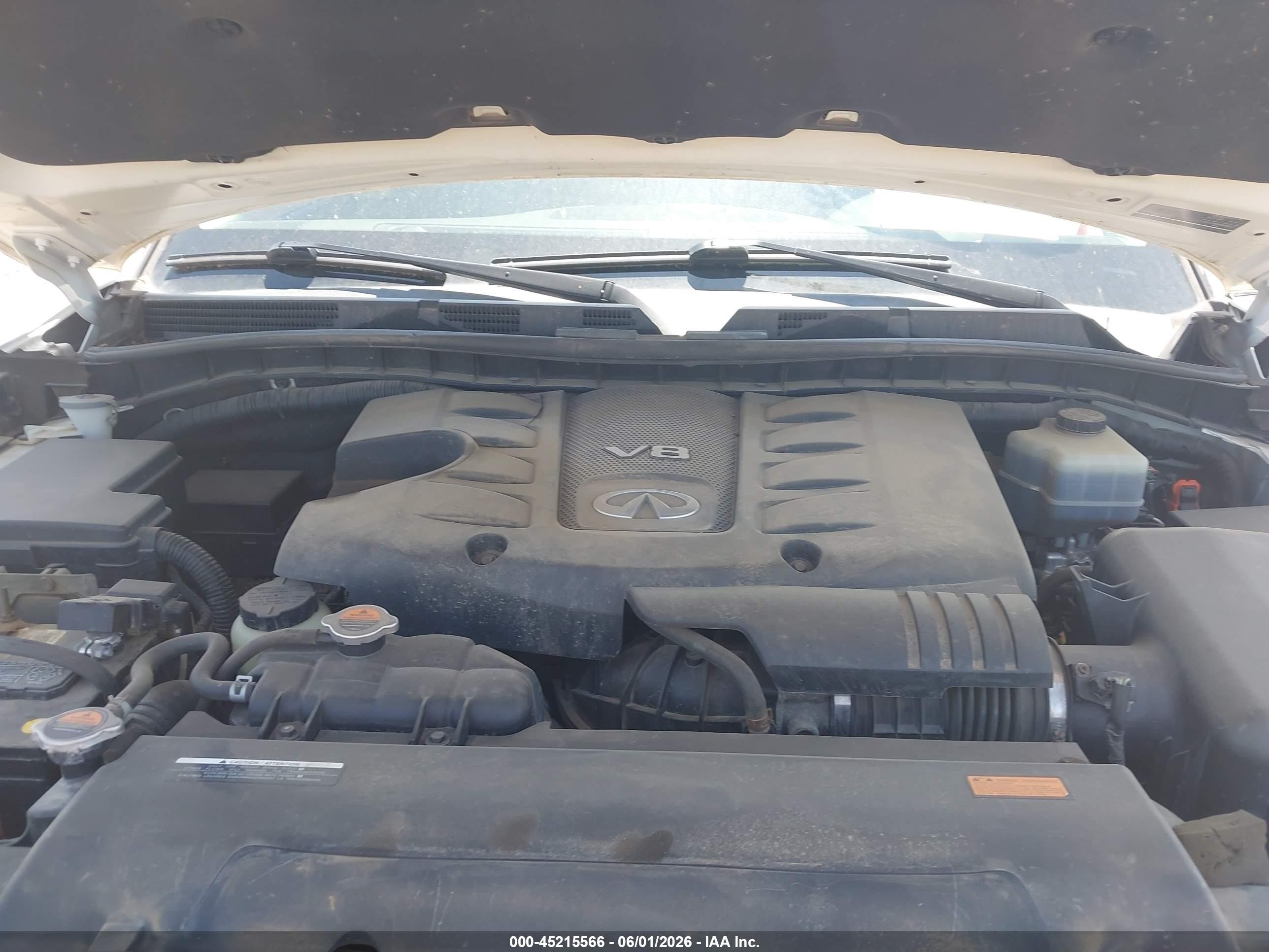 2014 Infiniti Qx80   White vin: JN8AZ2NC3E9351002