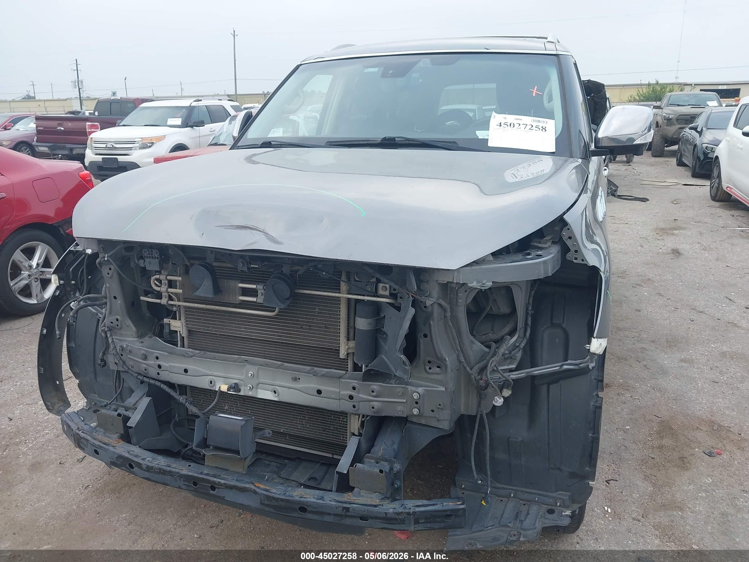 2015 Infiniti Qx80 Серый vin: JN8AZ2NC3F9370618