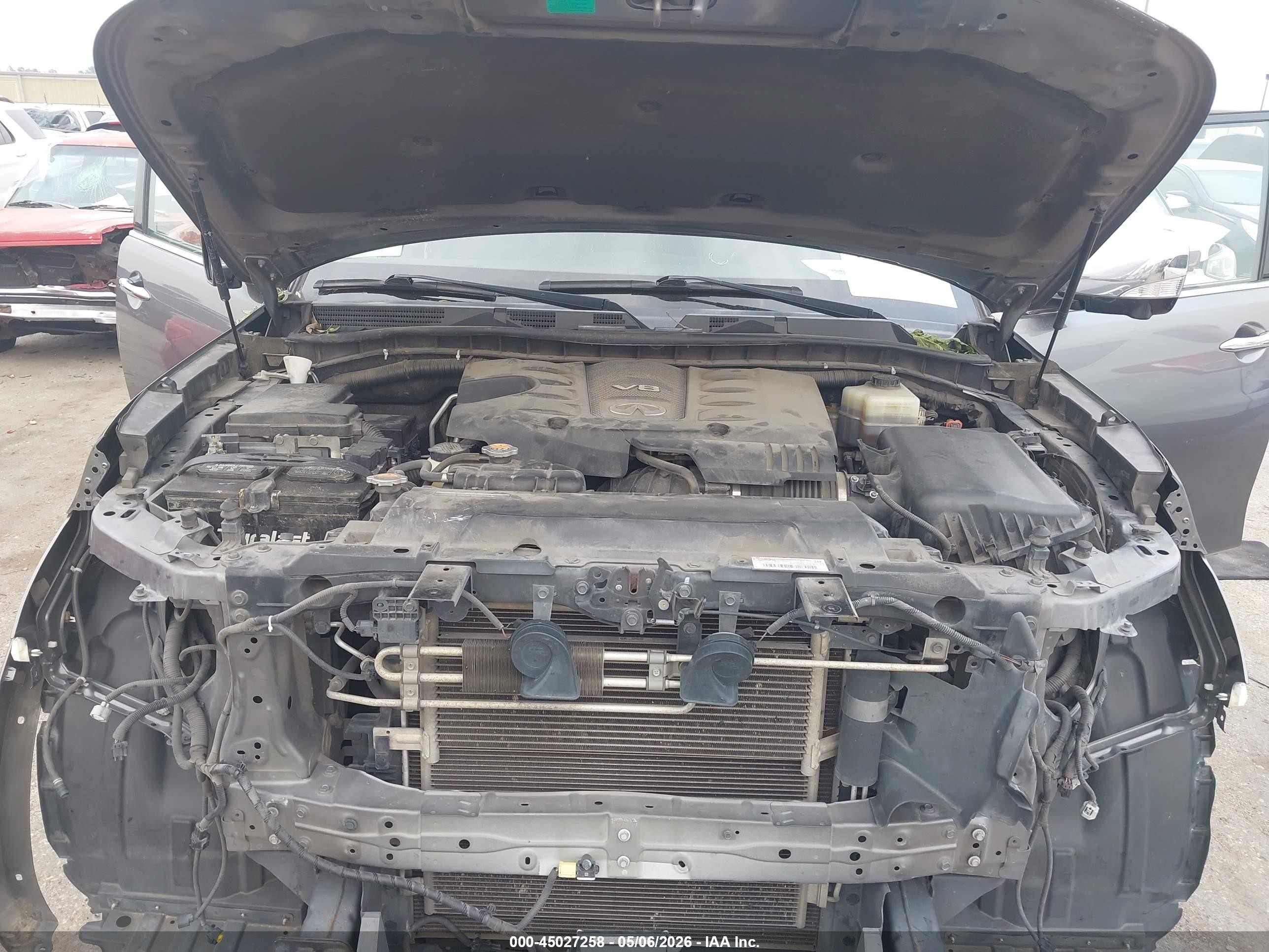 2015 Infiniti Qx80 Серый vin: JN8AZ2NC3F9370618