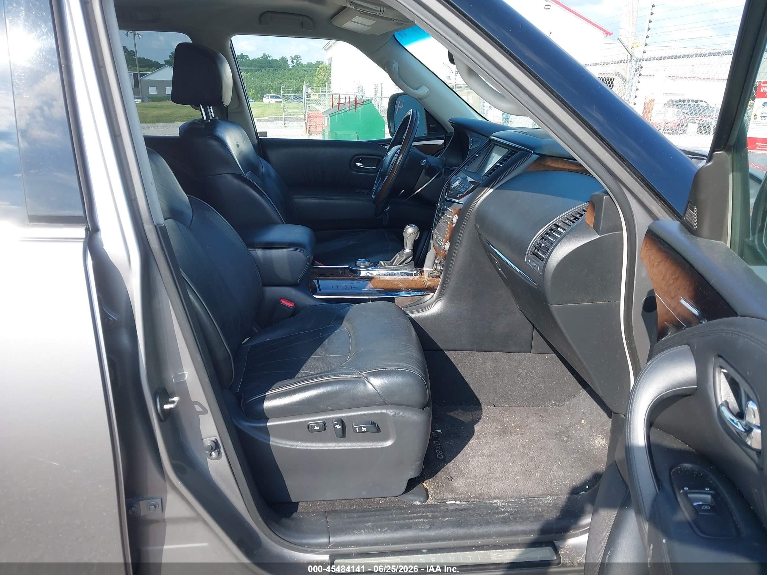 2014 Infiniti Qx80   Silver vin: JN8AZ2NC4E9351607