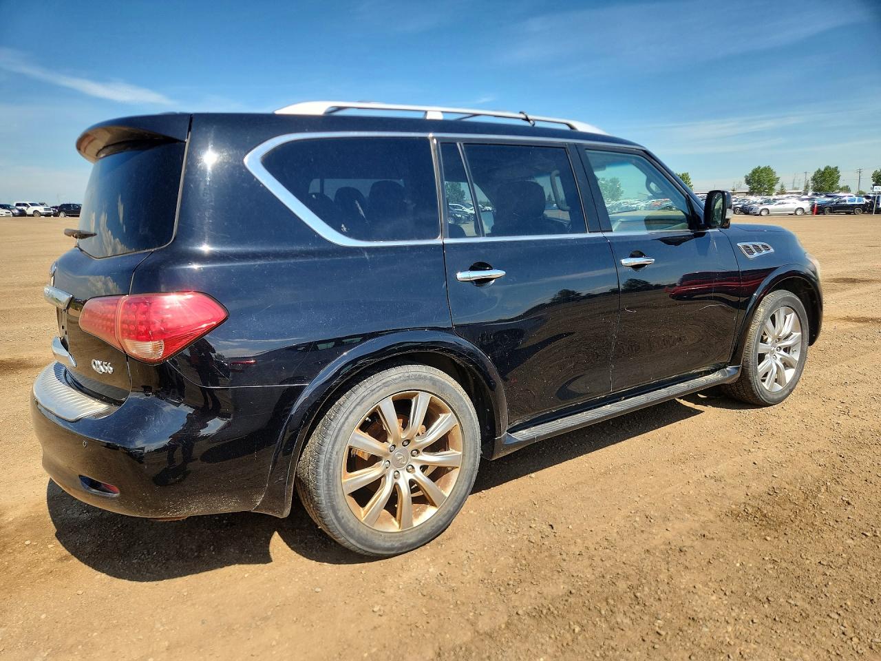 2013 Infiniti Qx56 Base Black vin: JN8AZ2NC5D9330599
