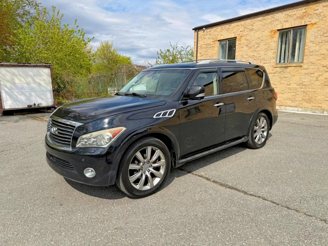 2013 Infiniti Qx56 Base Black vin: JN8AZ2NC5D9350142