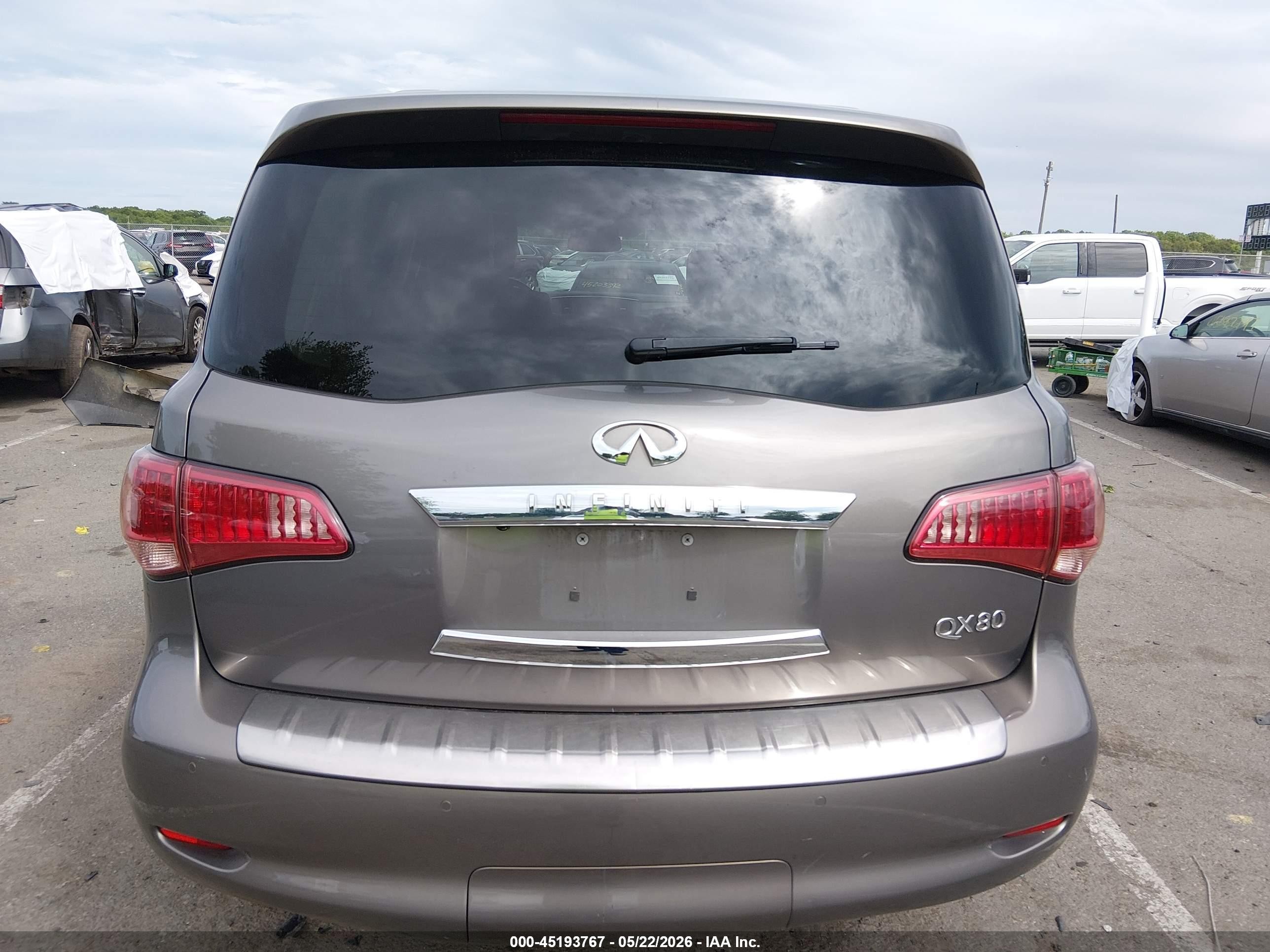 2015 Infiniti Qx80   Коричневый vin: JN8AZ2NC5F9372239