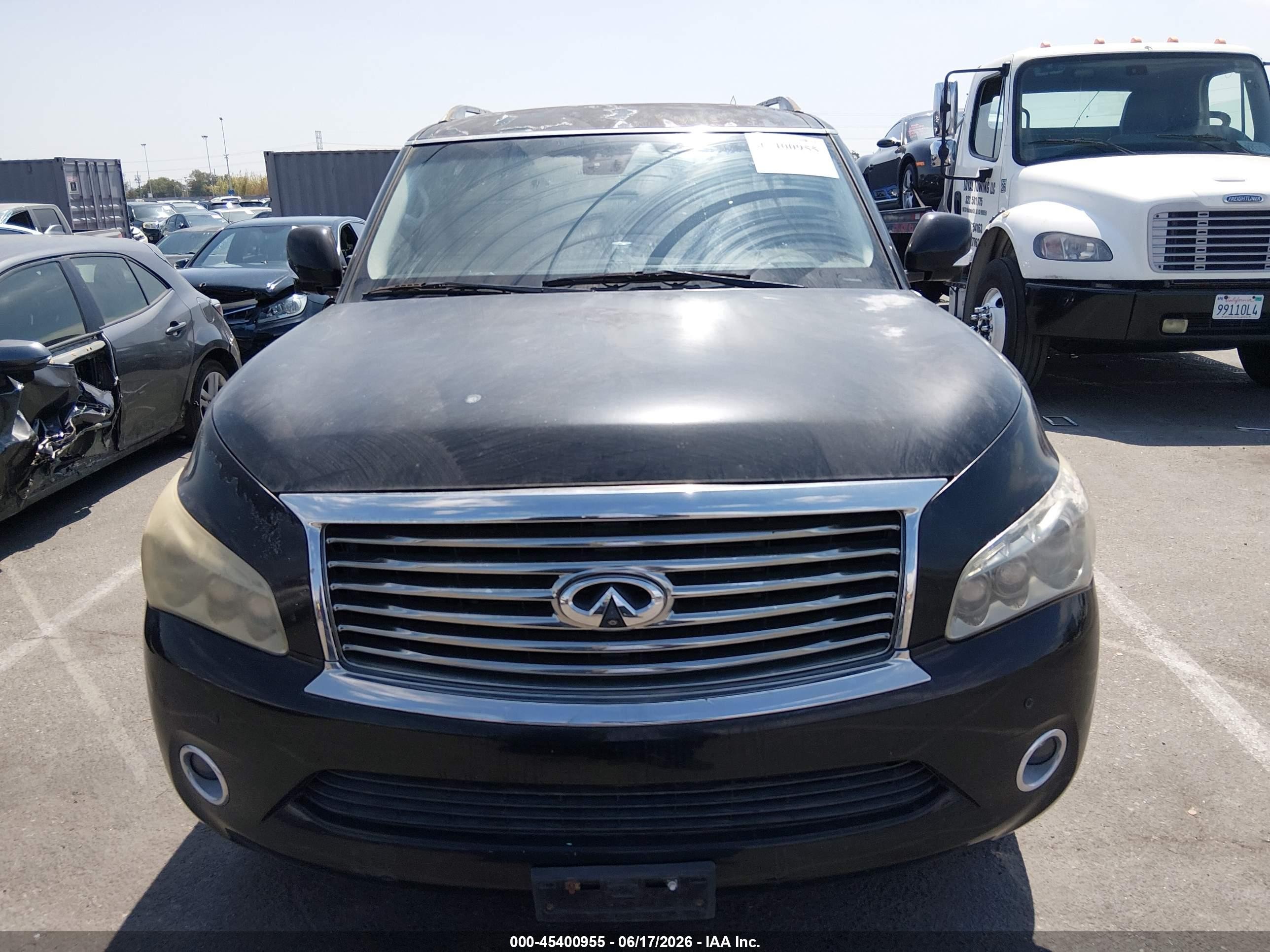2011 Infiniti Qx56   Черный vin: JN8AZ2NC6B9300668