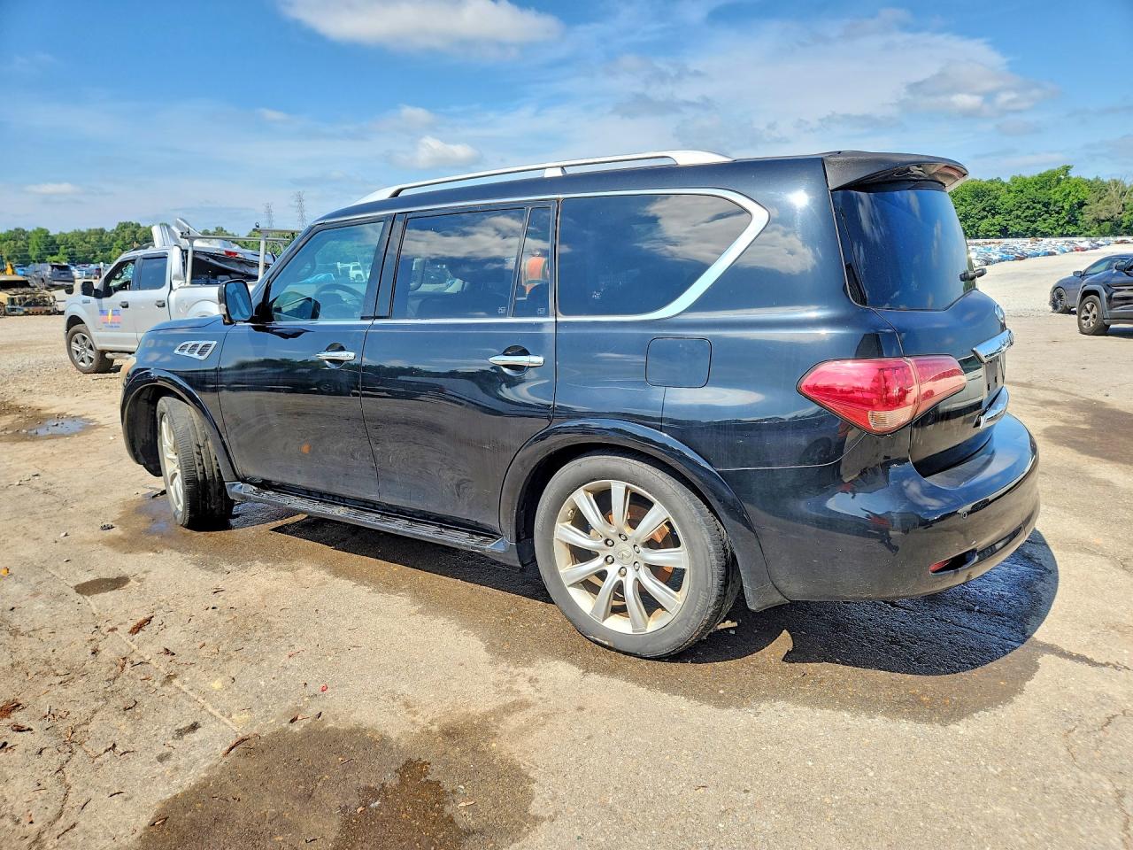 2011 Infiniti Qx56 Base Black vin: JN8AZ2NC6B9301058