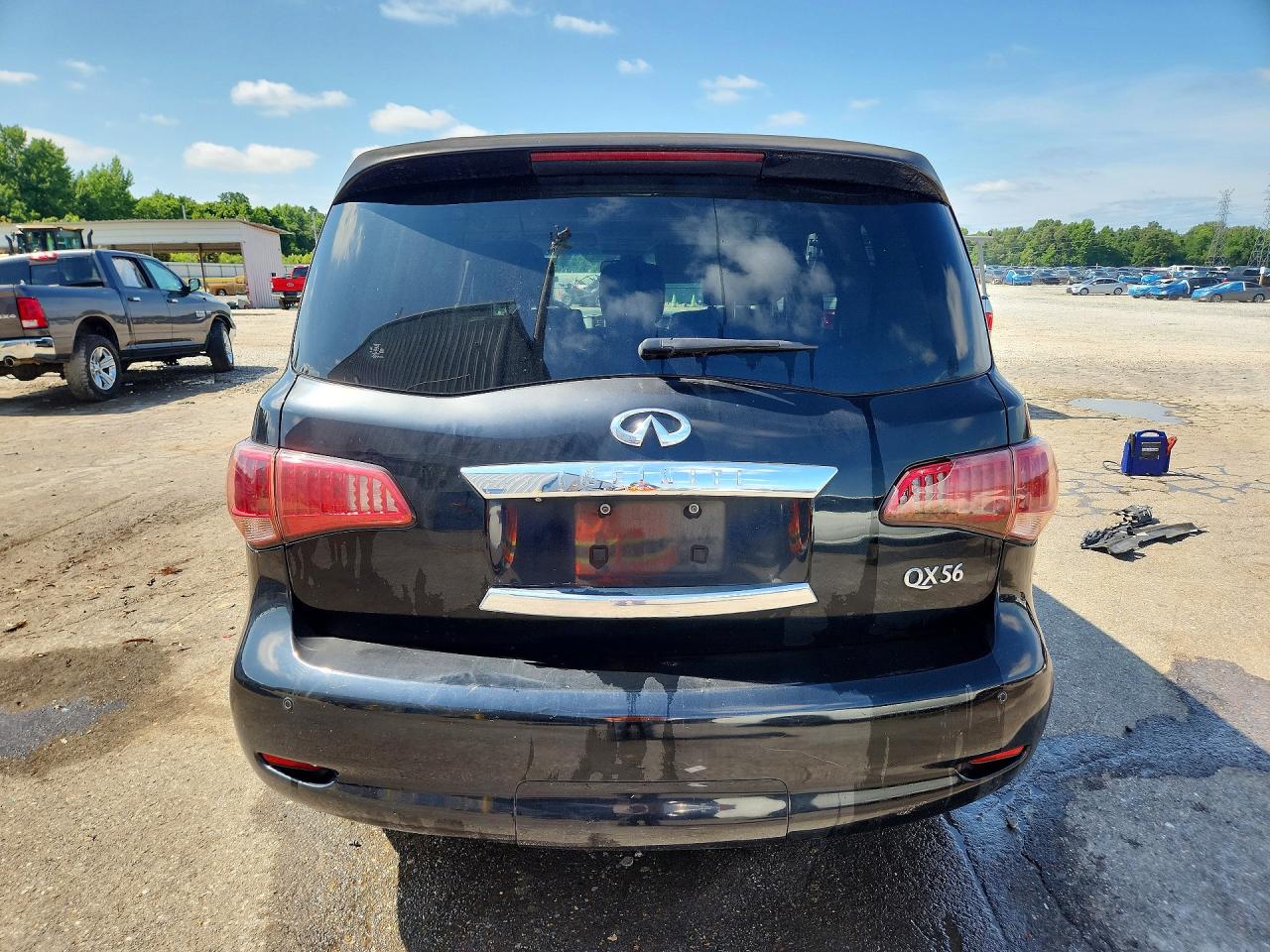 2011 Infiniti Qx56 Base Black vin: JN8AZ2NC6B9301058