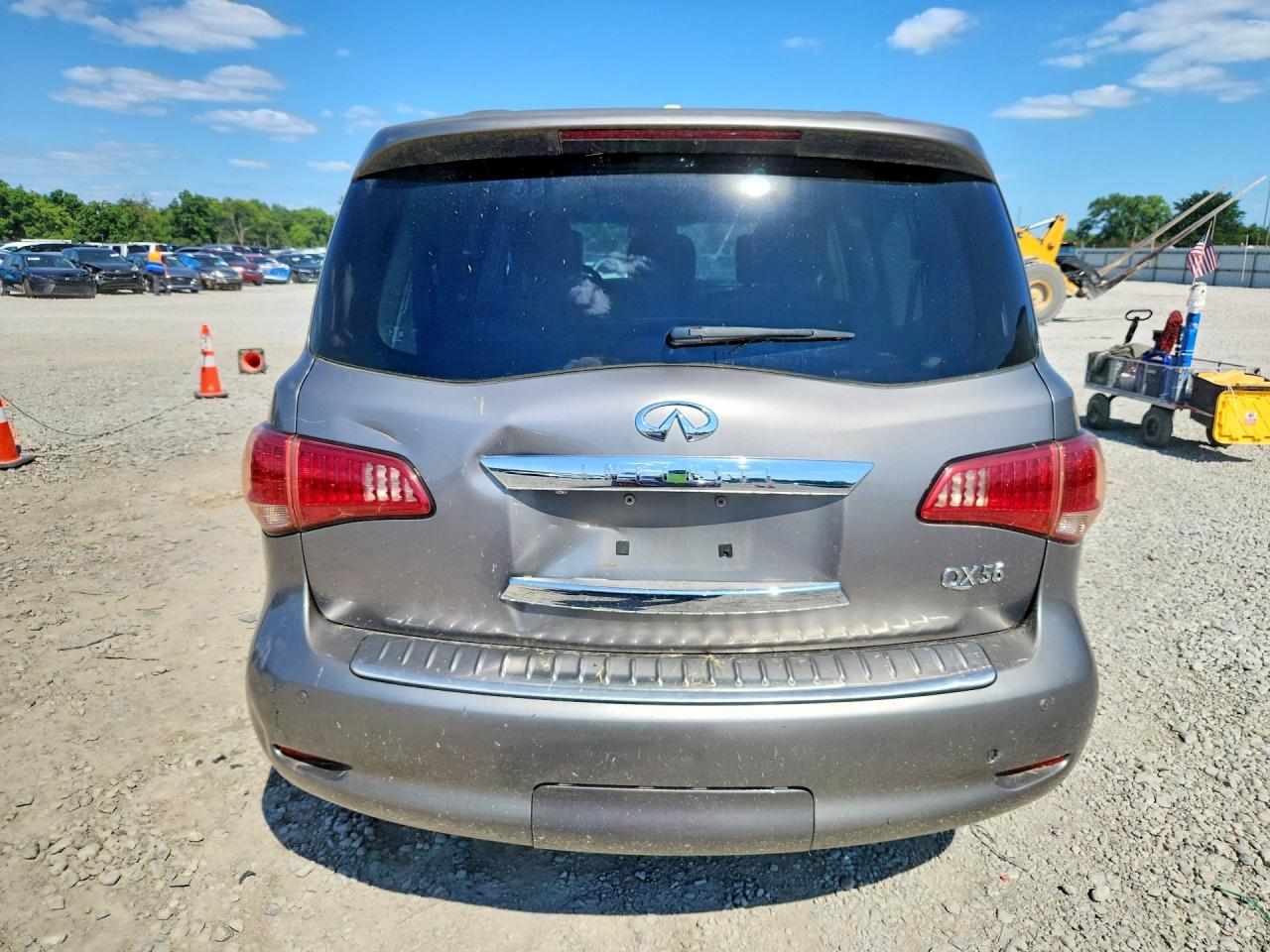 2011 Infiniti Qx56 Base Серый vin: JN8AZ2NC6B9301299
