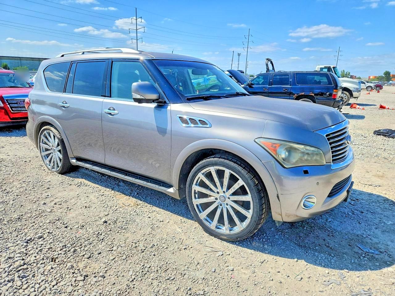 2011 Infiniti Qx56 Base Серый vin: JN8AZ2NC6B9301299
