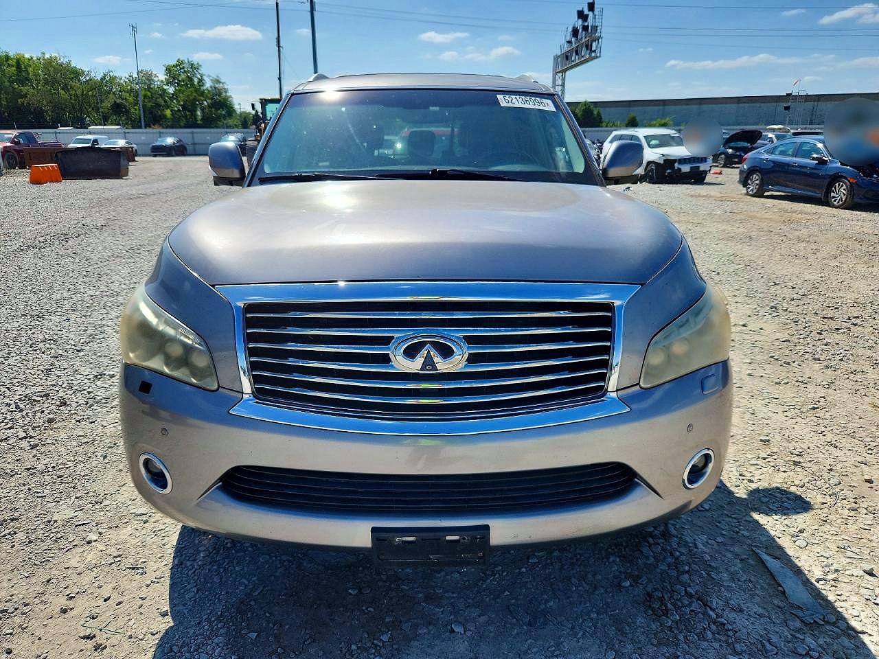 2011 Infiniti Qx56 Base Серый vin: JN8AZ2NC6B9301299