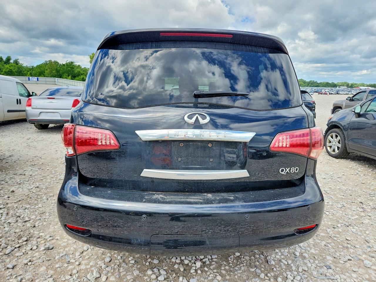 2014 Infiniti Qx80 Base Black vin: JN8AZ2NC6E9352256
