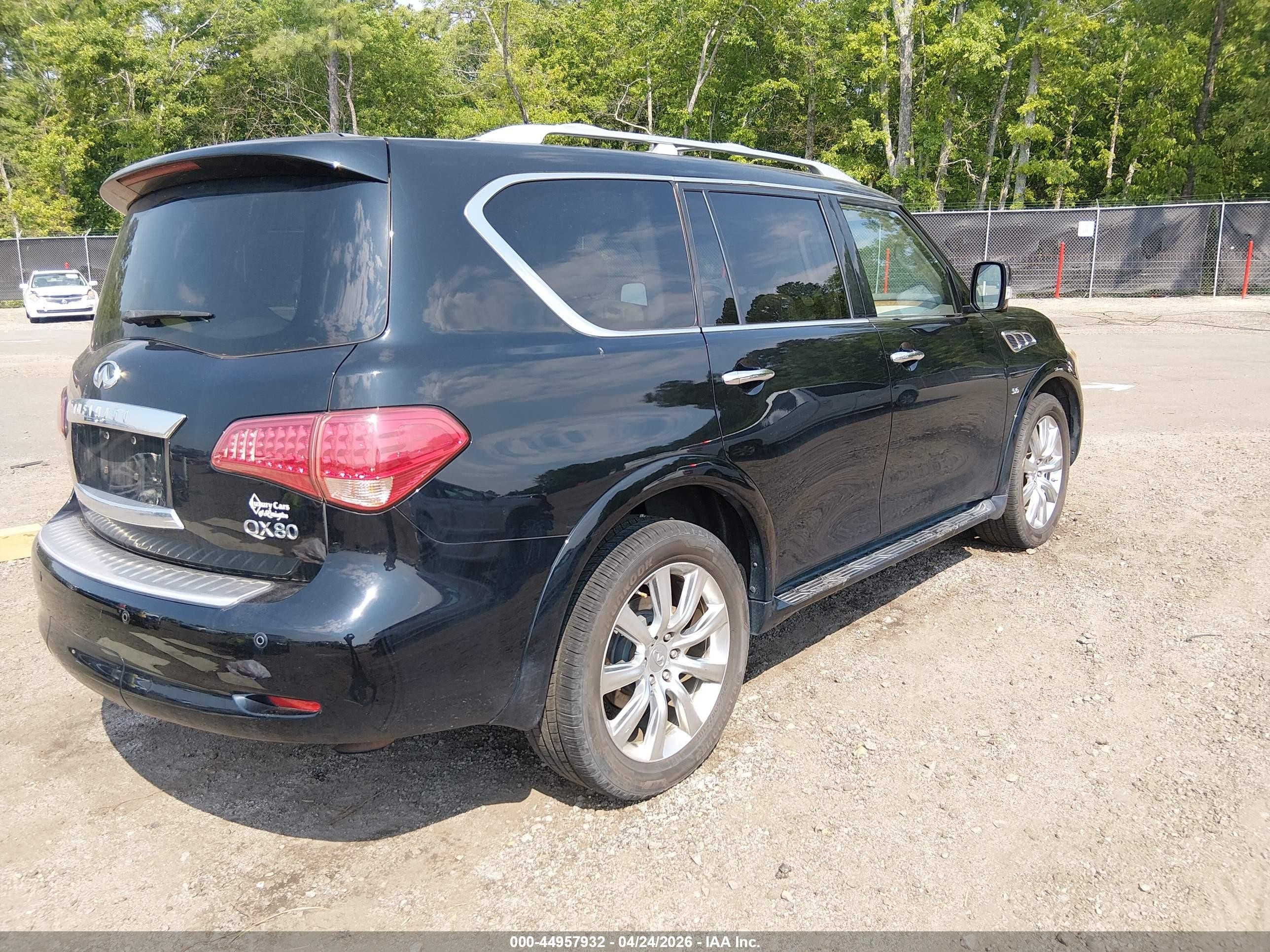 2014 Infiniti Qx80   Черный vin: JN8AZ2NC6E9352886