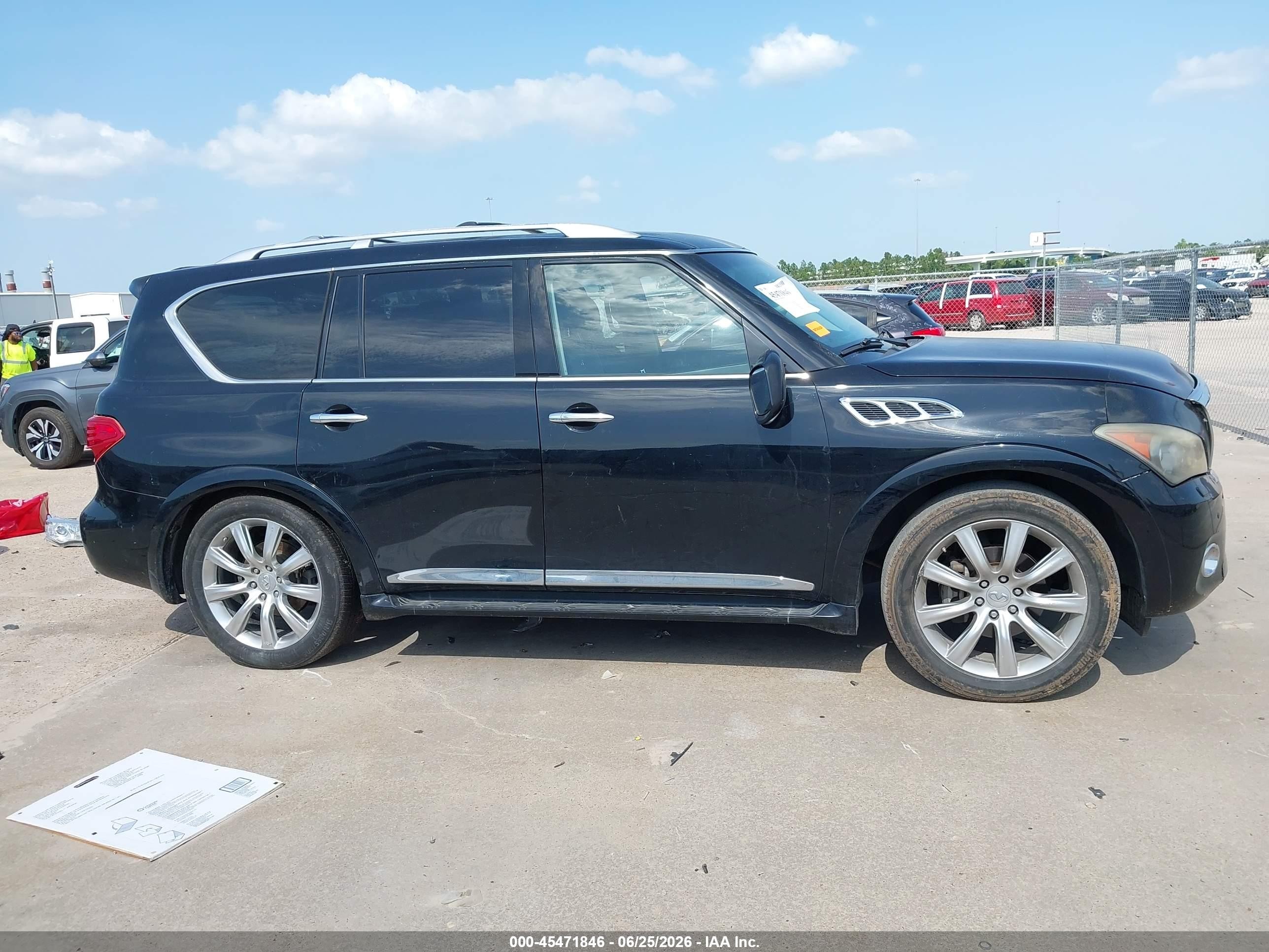 2012 Infiniti Qx56   Черный vin: JN8AZ2NC7C9315066