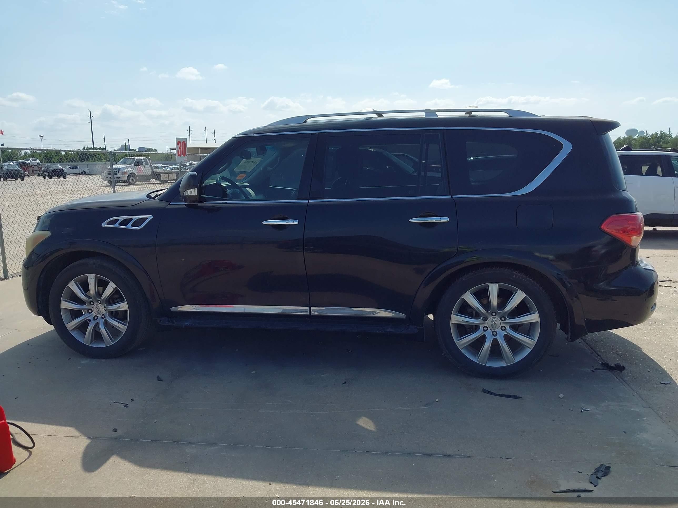 2012 Infiniti Qx56   Черный vin: JN8AZ2NC7C9315066